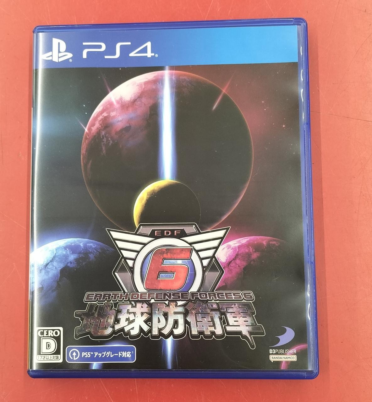 D3PUBLISHER Earth Defense Force 6 PS4 software PlayStation4
