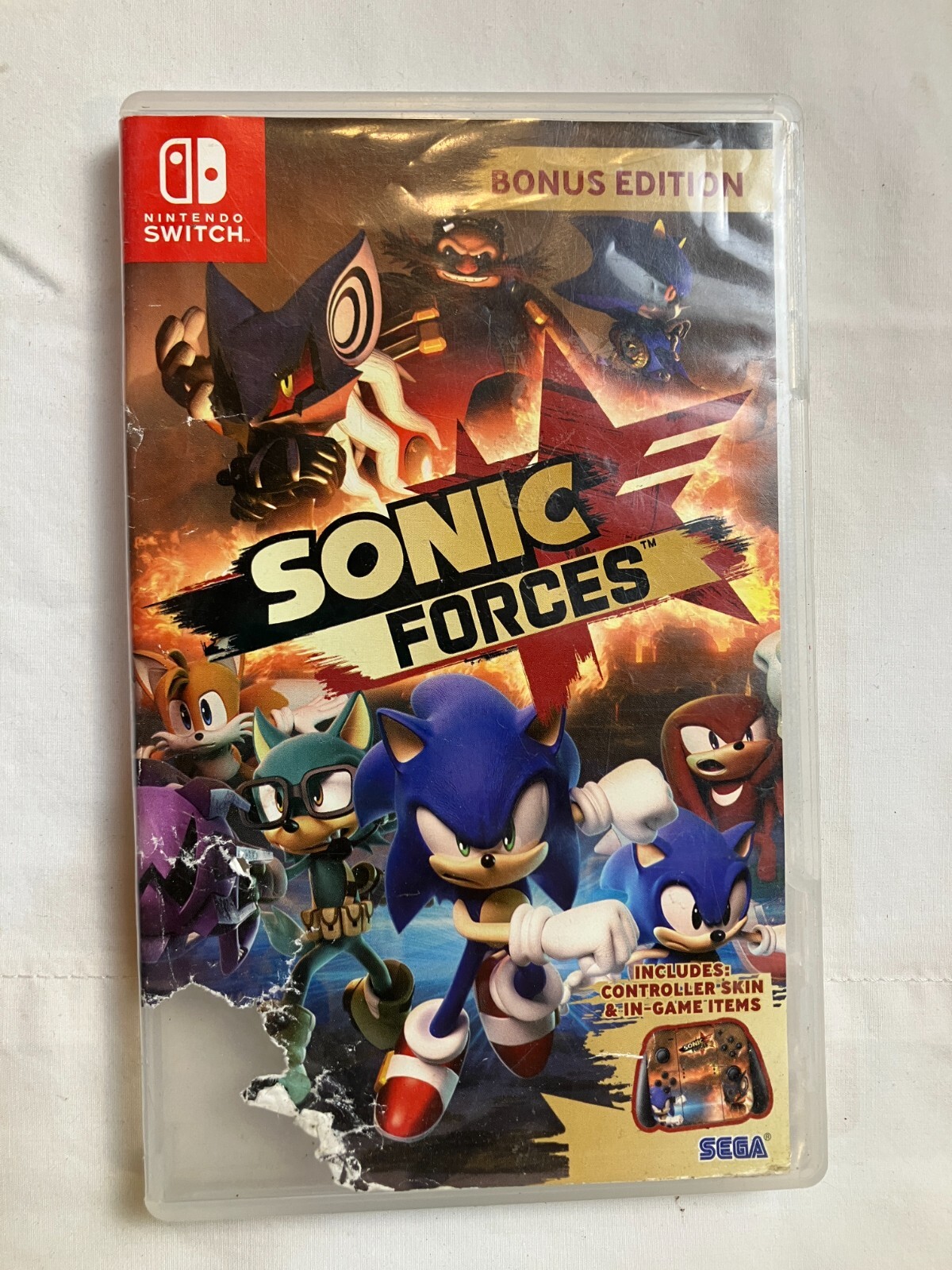 Sonic Forces – Bonus Edition – Nintendo Switch Untested Preowned