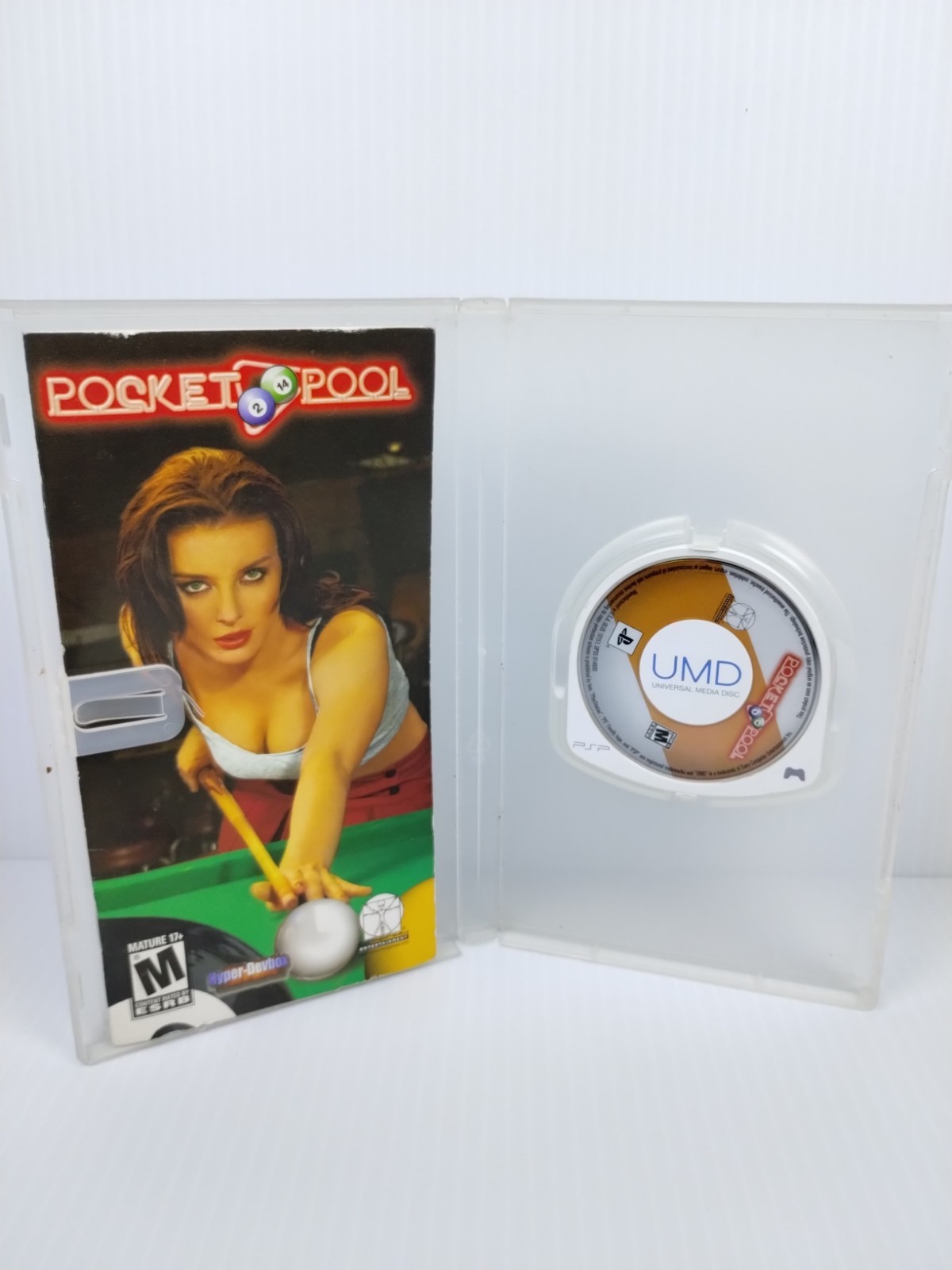 Pocket Pool (Sony PlayStation PSP) Manual And Game – Tested – Free Shipping
