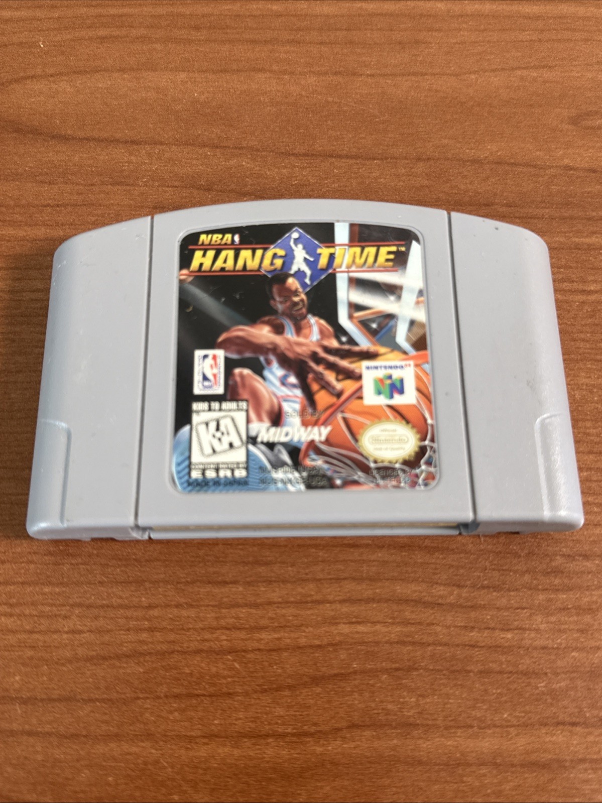 NBA Hang Time (Nintendo 64 N64) Authentic, CLEANED & TESTED