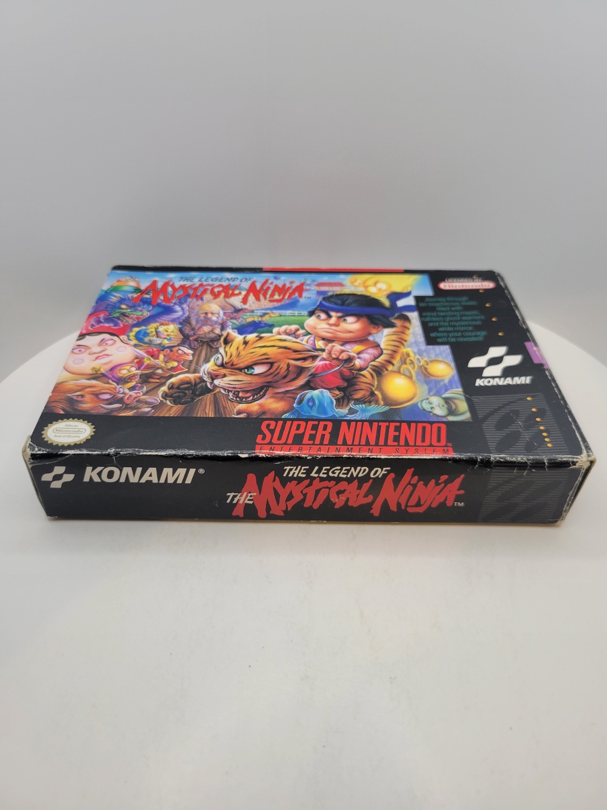 The Legend of the Mystical Ninja Super Nintendo SNES Authentic Tested CIB