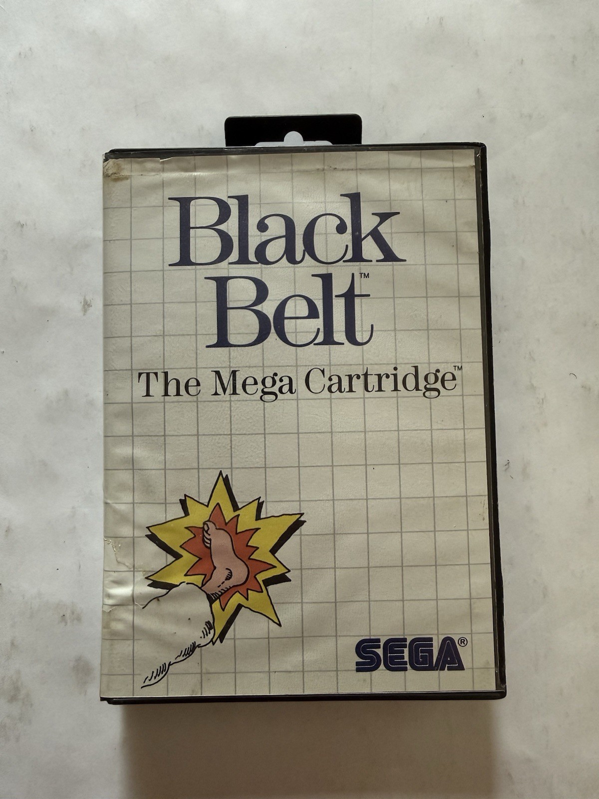 Black Belt (Sega Master System, 1986) Untested