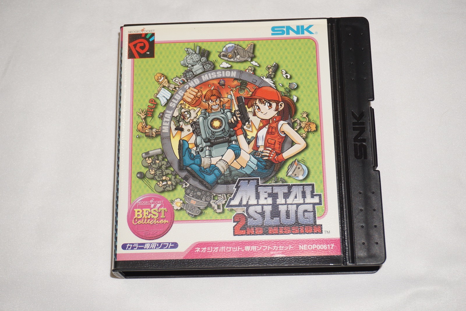 Metal Slug 2nd Mission Best (Neo Geo Pocket Color) Complete in Case JAPAN