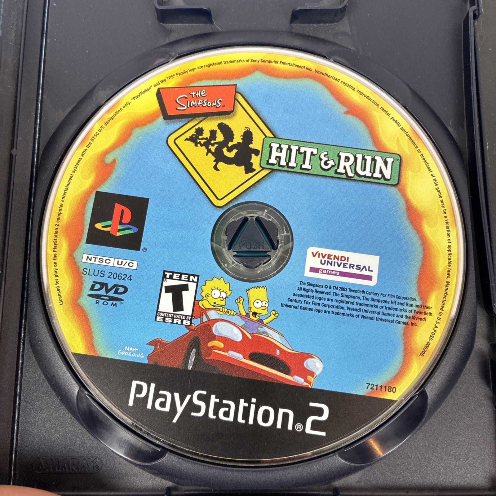 The Simpsons Hit And Run – PS2 CIB Super Clean See Pics For Condition