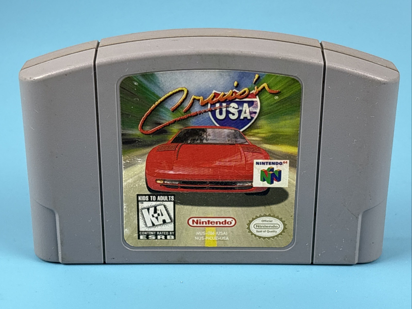 Cruis’n USA (Nintendo 64, 1996) Cartridge Game ONLY; Racing