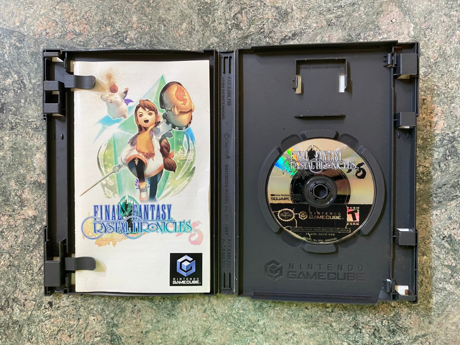 Nintendo GameCube Final Fantasy Crystal Chronicles Complete In Box Tested