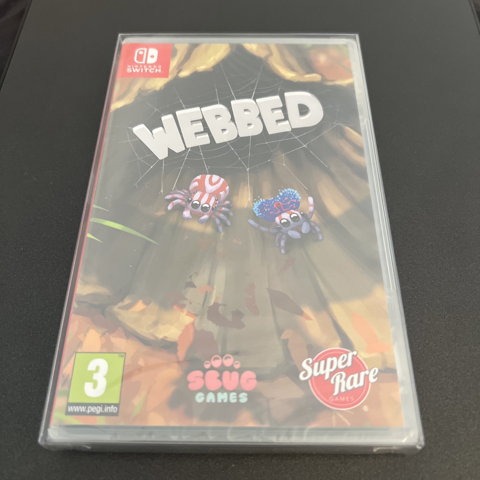 WEBBED (Nintendo Switch) – Super Rare Games Physical Game + Extras (SEALED/New)