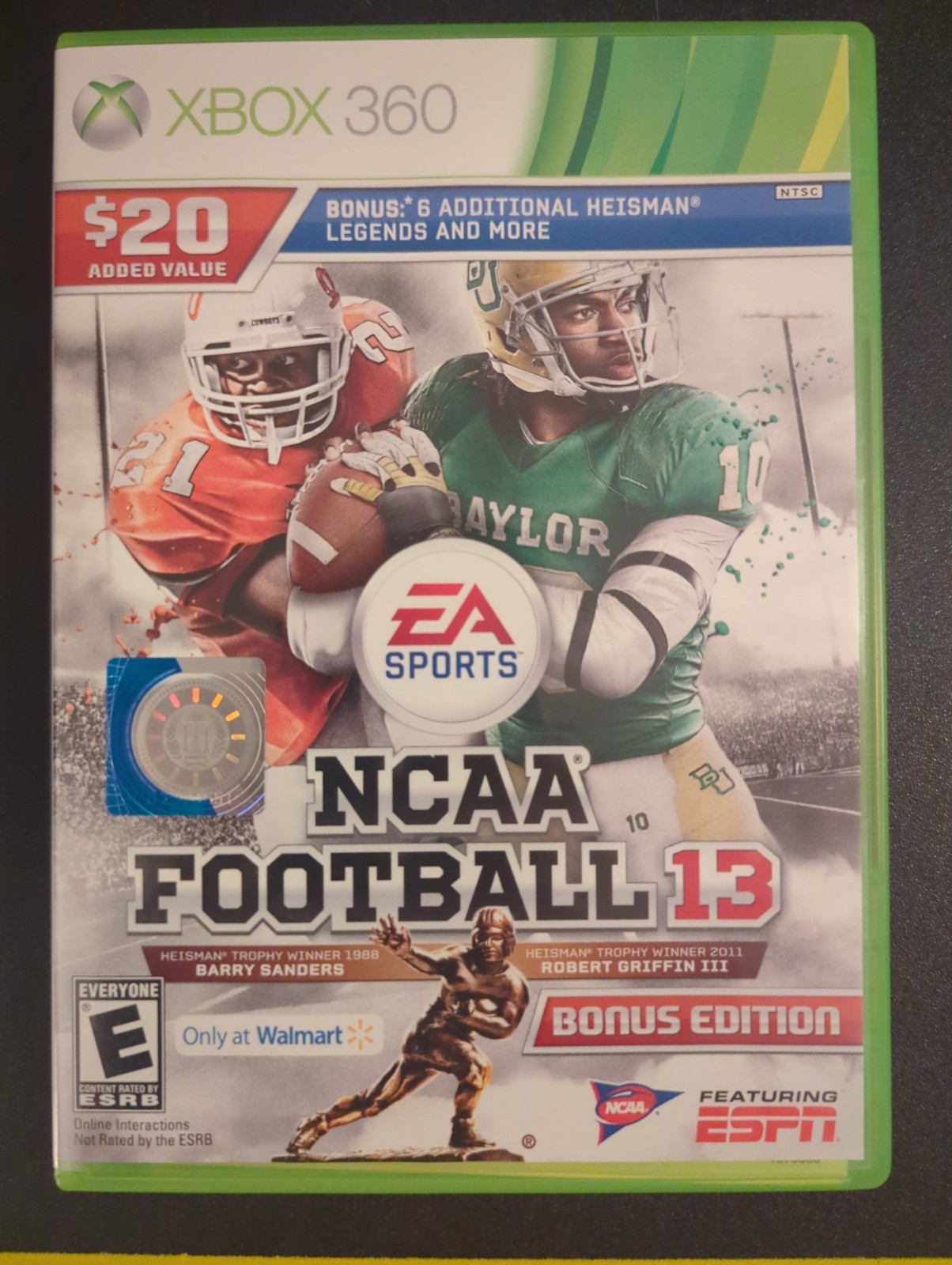 NCAA Football 13 — Bonus Edition (Microsoft Xbox 360, 2012) Complete Tested