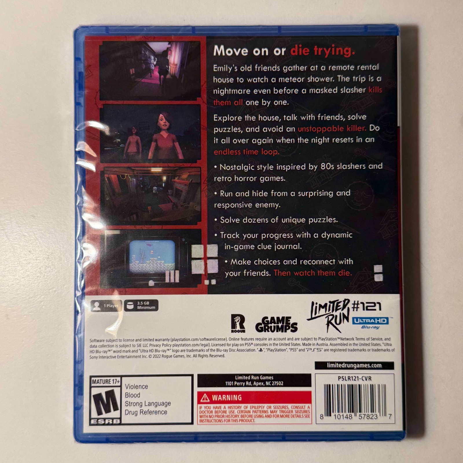 Homebody | PS5 | Limited Run #121 | Lot #10 | NEW | Bundle 3+ Games & Save