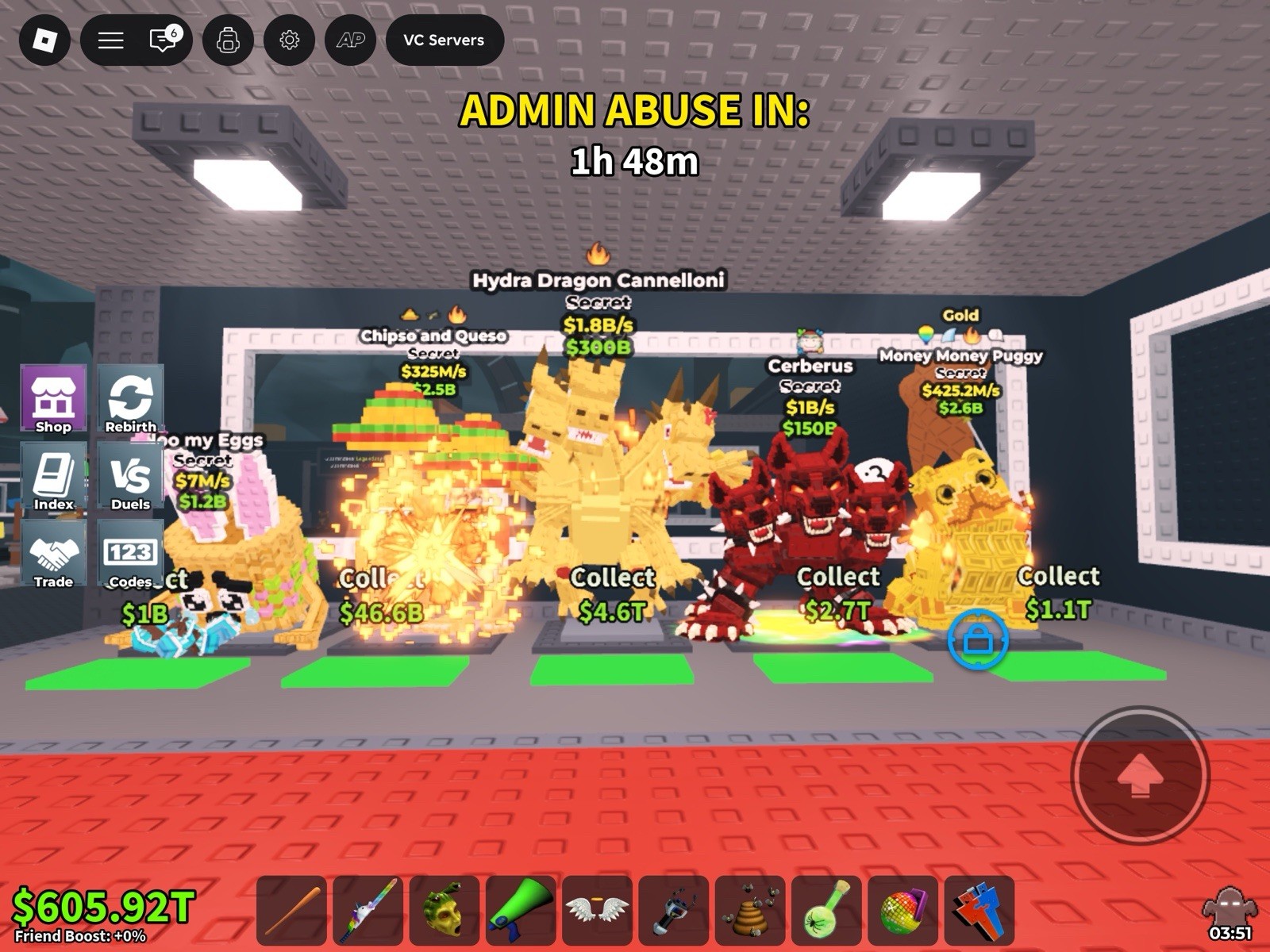 ROBLOX STEAL A BRAINROT FULL BASE OLD HYDRA DRAGON WITH MUTATION! CHEAP🔥✅🔥😁