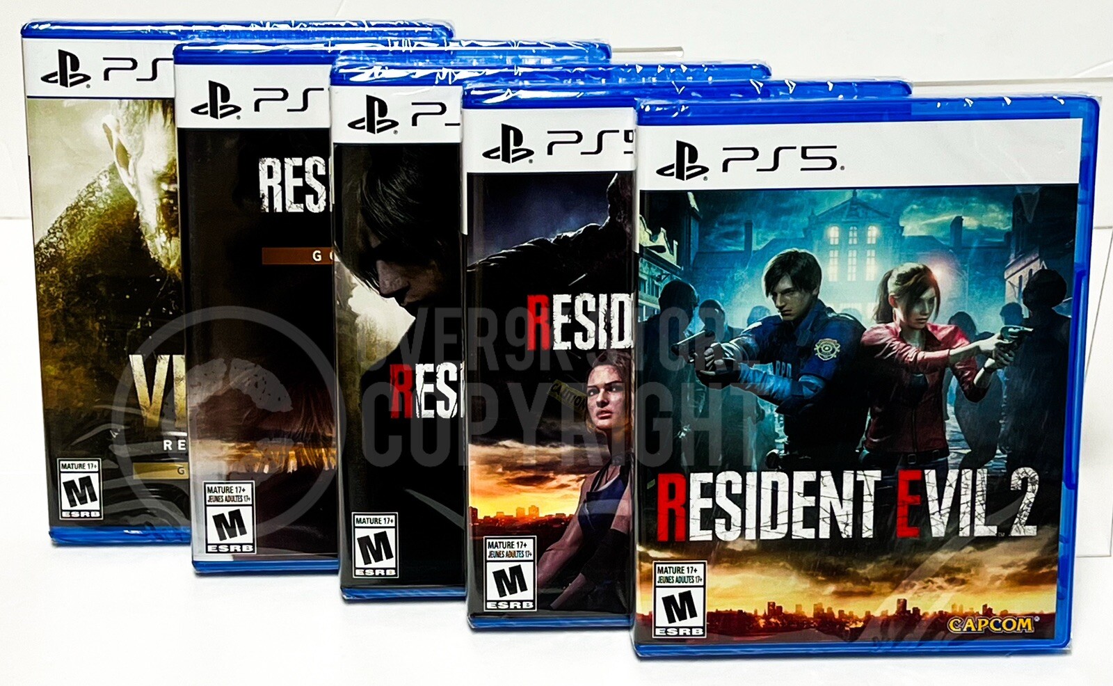 Resident Evil Bundle Collection w/ 5 games – PS5 – Brand New | Factory Sealed