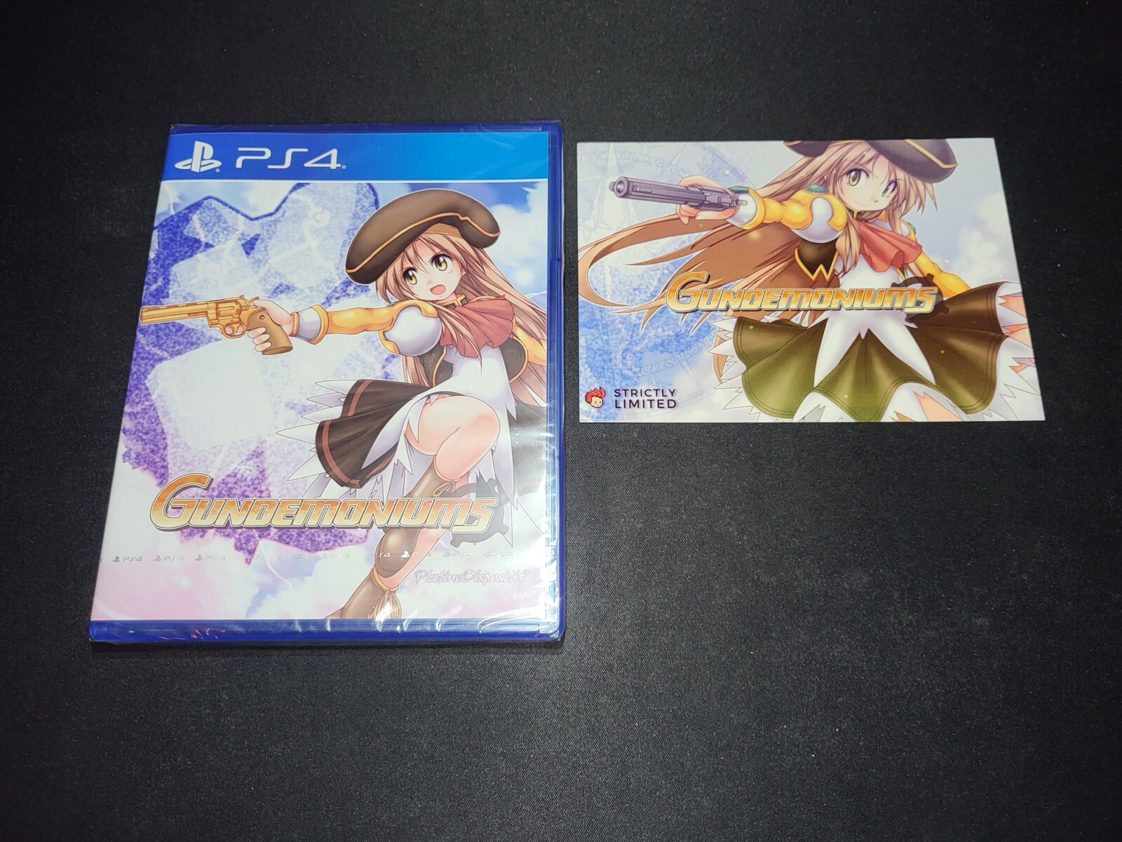 Gundemoniums Strictly Limited Sony Playstation 4 PS4 New Sealed+card&protector!