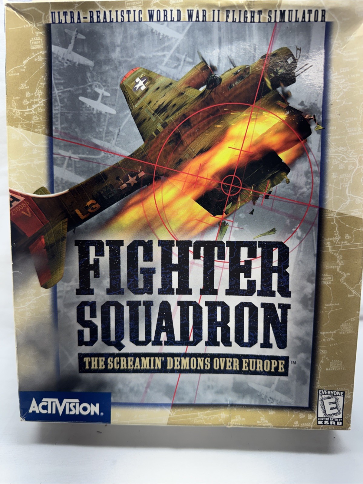 Fighter Squadron: The Screamin’ Demons Over Europe (PC, 1999) Big Box