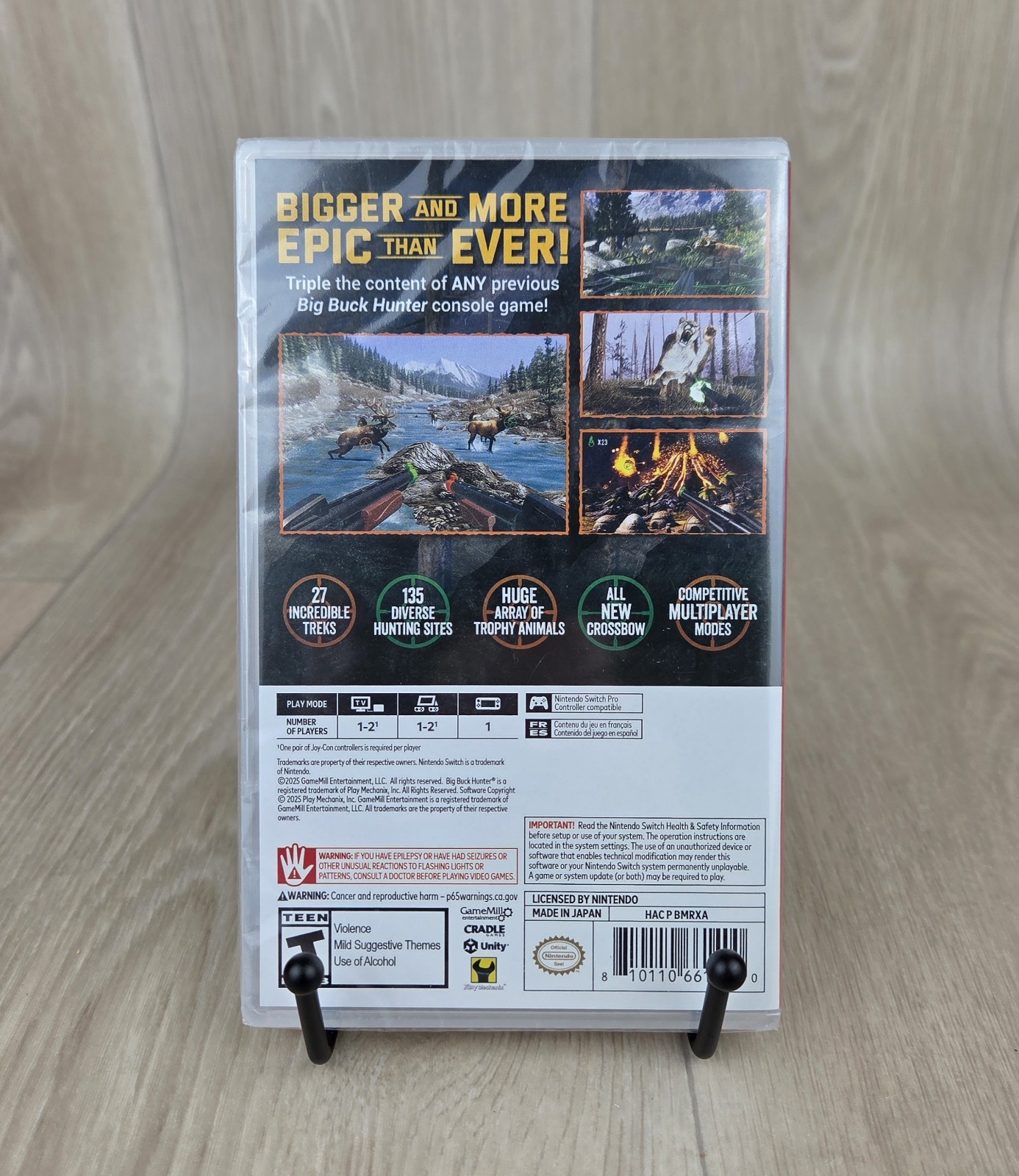 Big Buck Hunter: Ultimate Trophy – Nintendo Switch – BRAND NEW SEALED