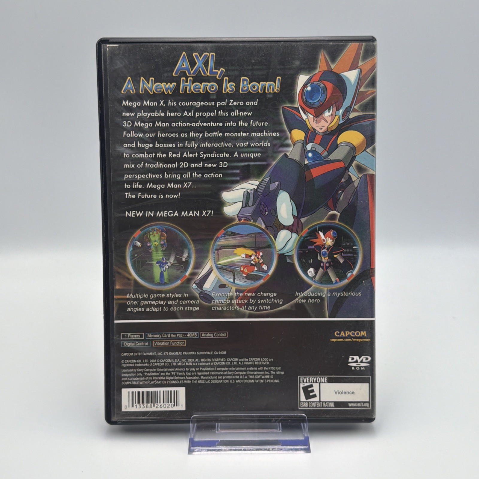 Mega Man X7 PS2 (PlayStation 2) Complete – Tested – Authentic Clean