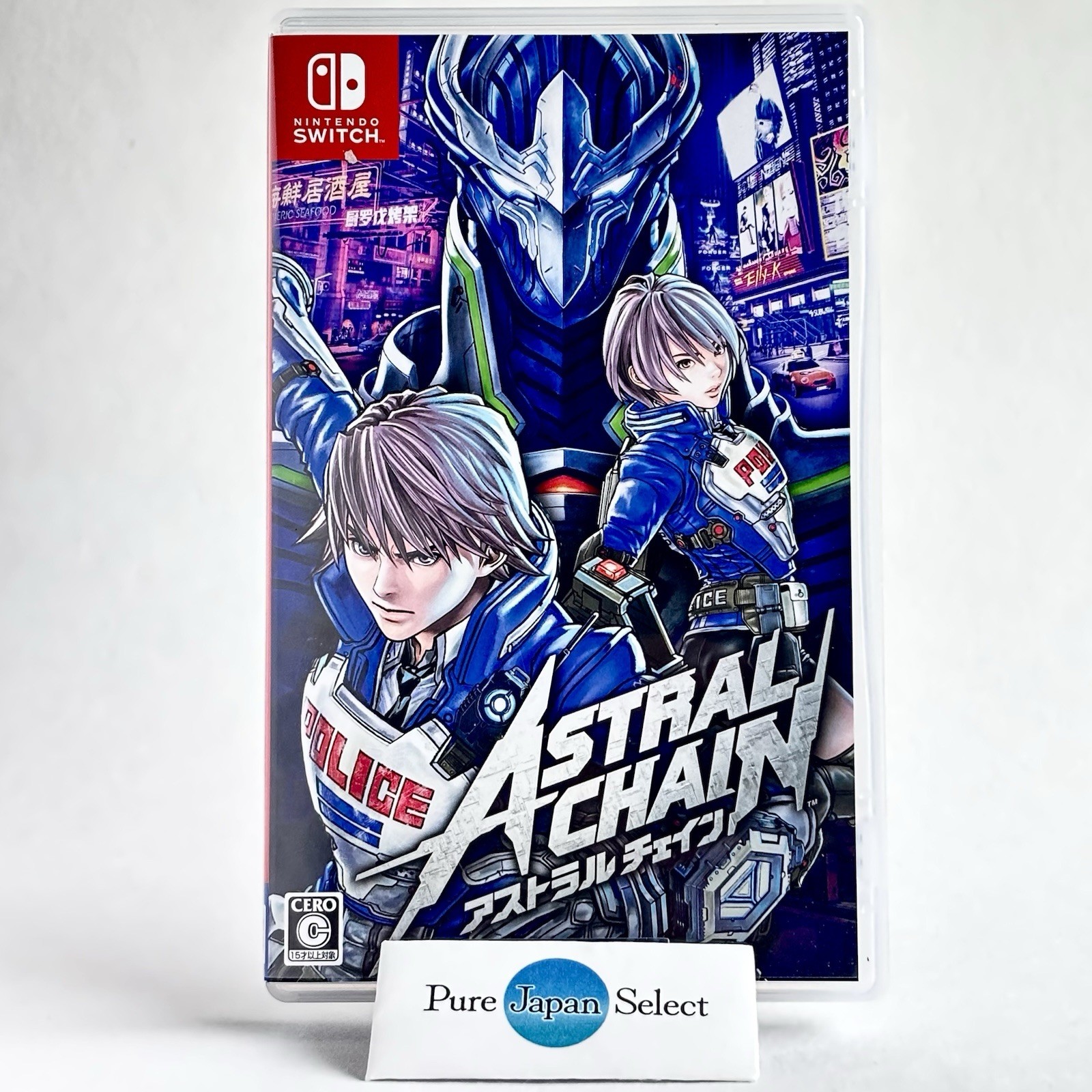 Astral Chain Nintendo Switch (2019 Action/Adventure Hack & Slash) Multi-Language