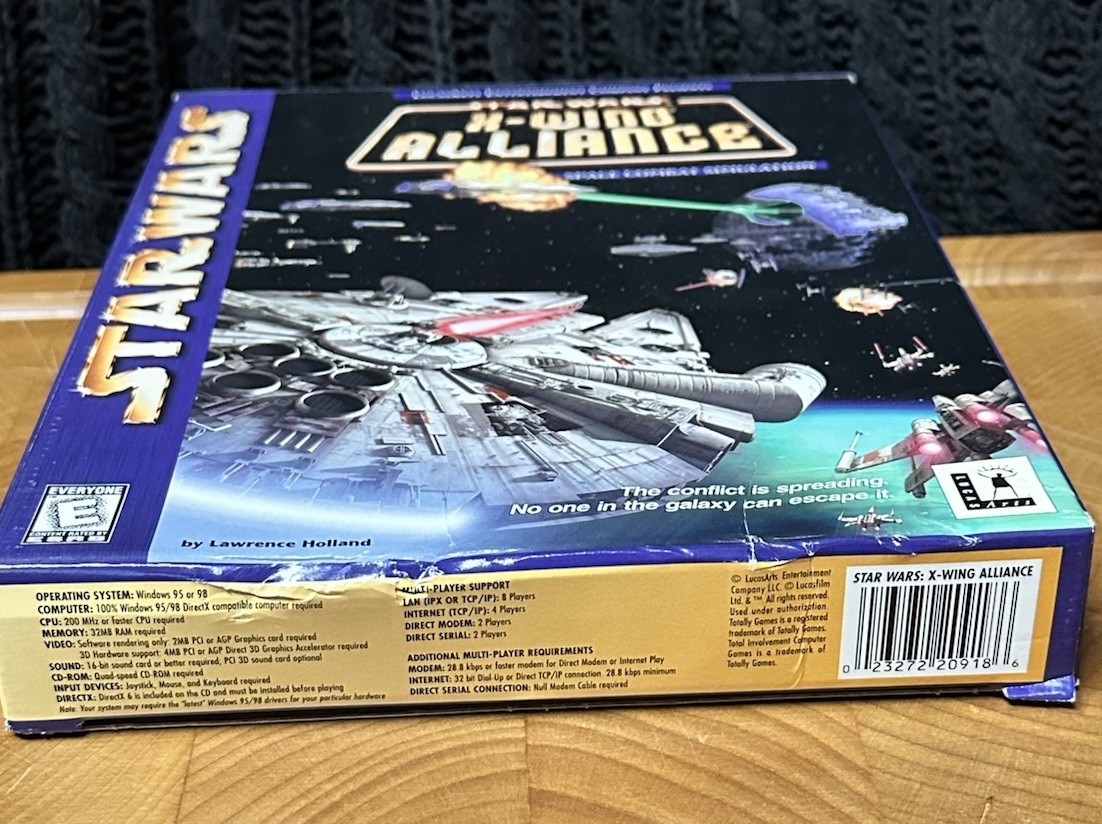 Star Wars-X Wing Alliance Space Combat Simulation – Big Box PC CD ROM Game