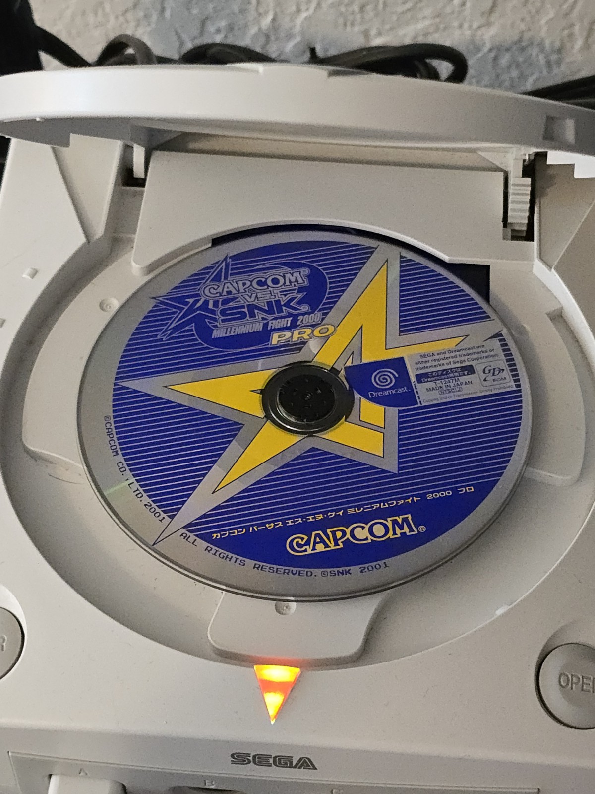 Capcom vs. SNK: Millennium Fight 2000 Pro (Dreamcast, 2001, JPN) Authentic & CIB