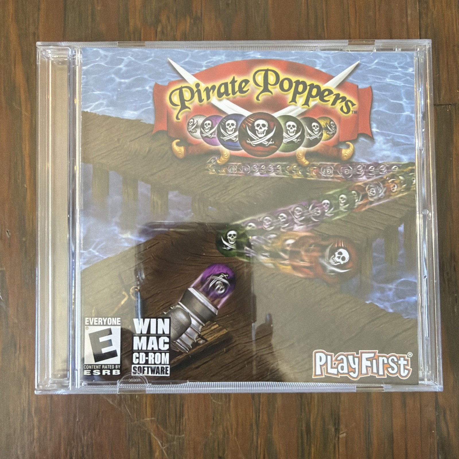 PlayFirst Pirate Poppers Win Mac CD-ROM Software