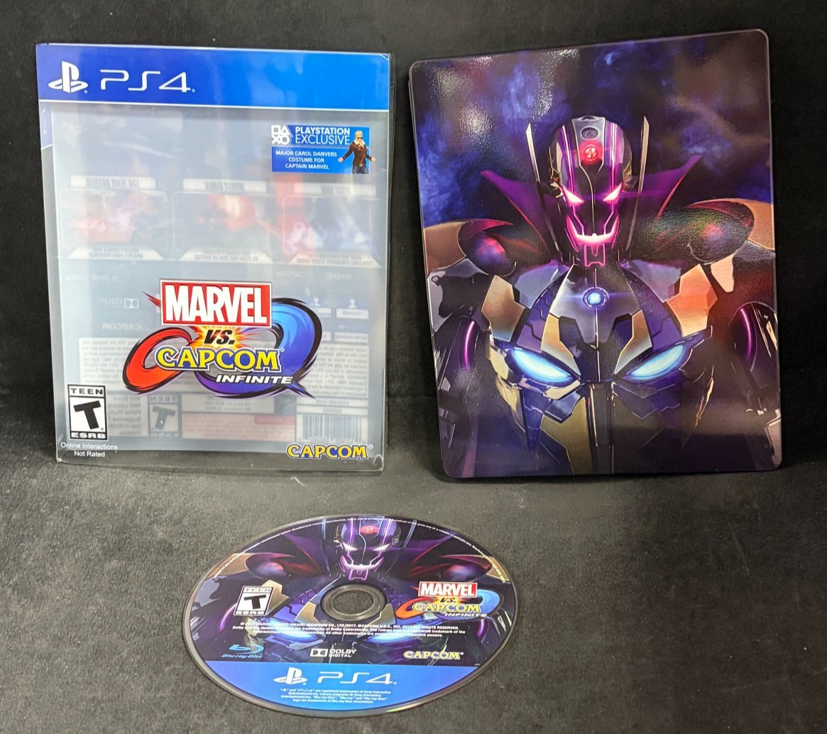 Marvel vs. Capcom: Infinite Deluxe Edition Steelbook (PS4 / Playstation 4)