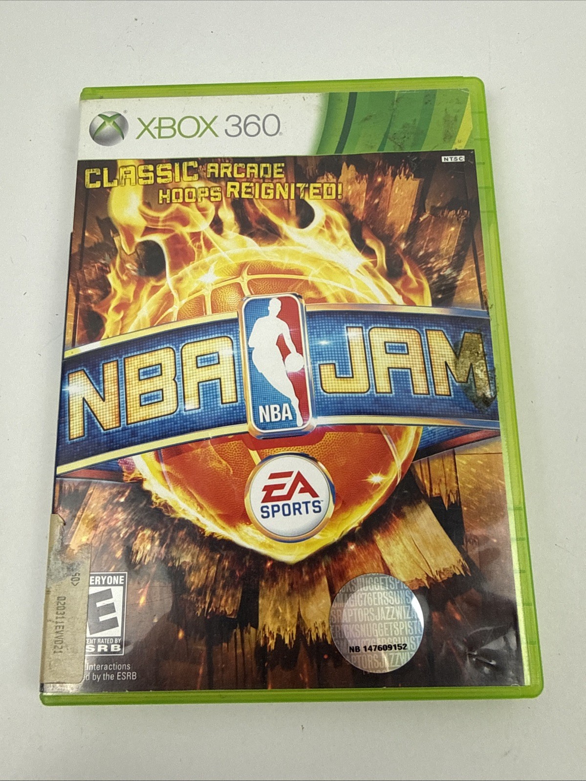 EA SPORTS NBA Jam Xbox 360 Basketball Sports Manual Included