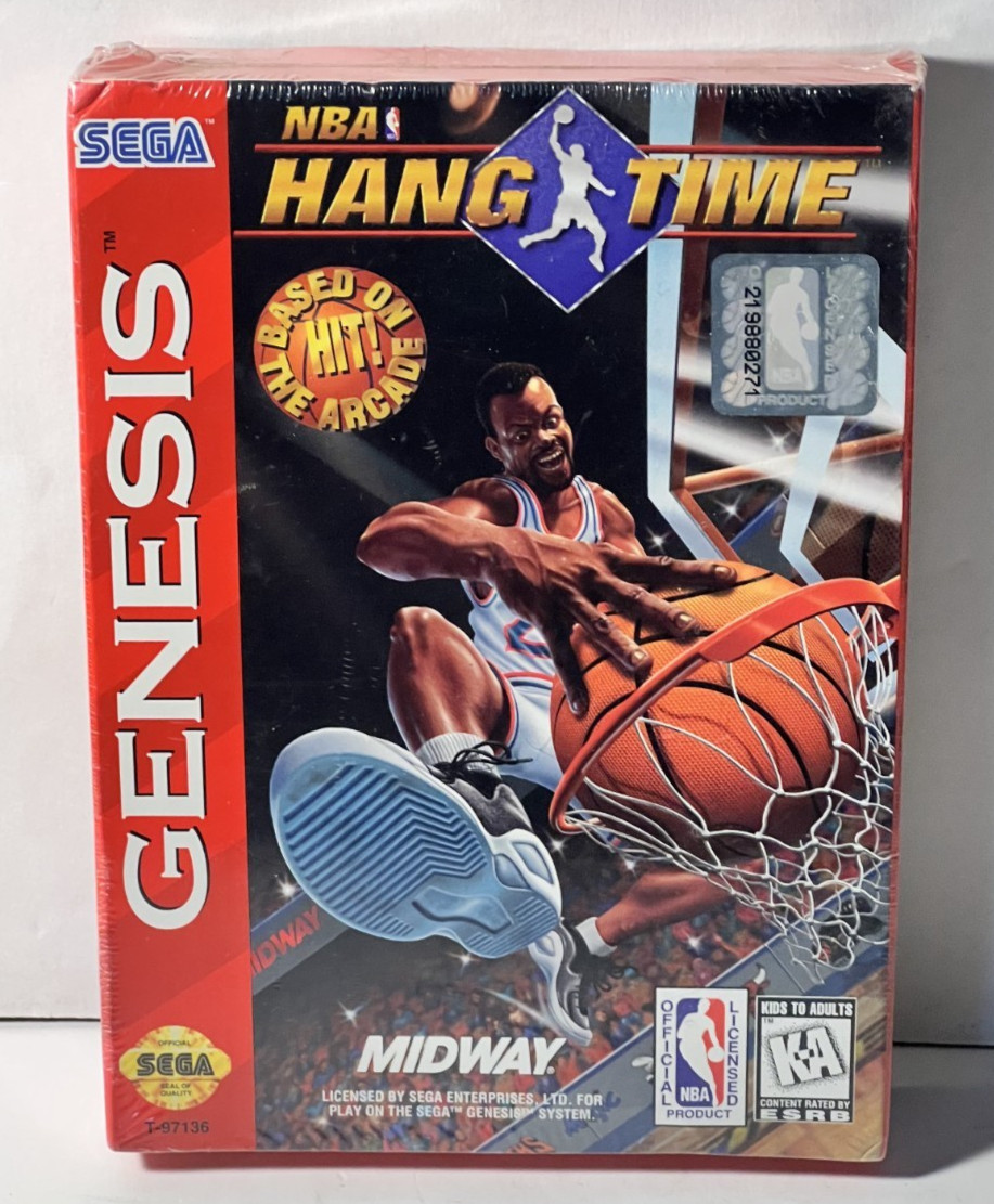 NBA HangTime (Sega Genesis, 1996) New