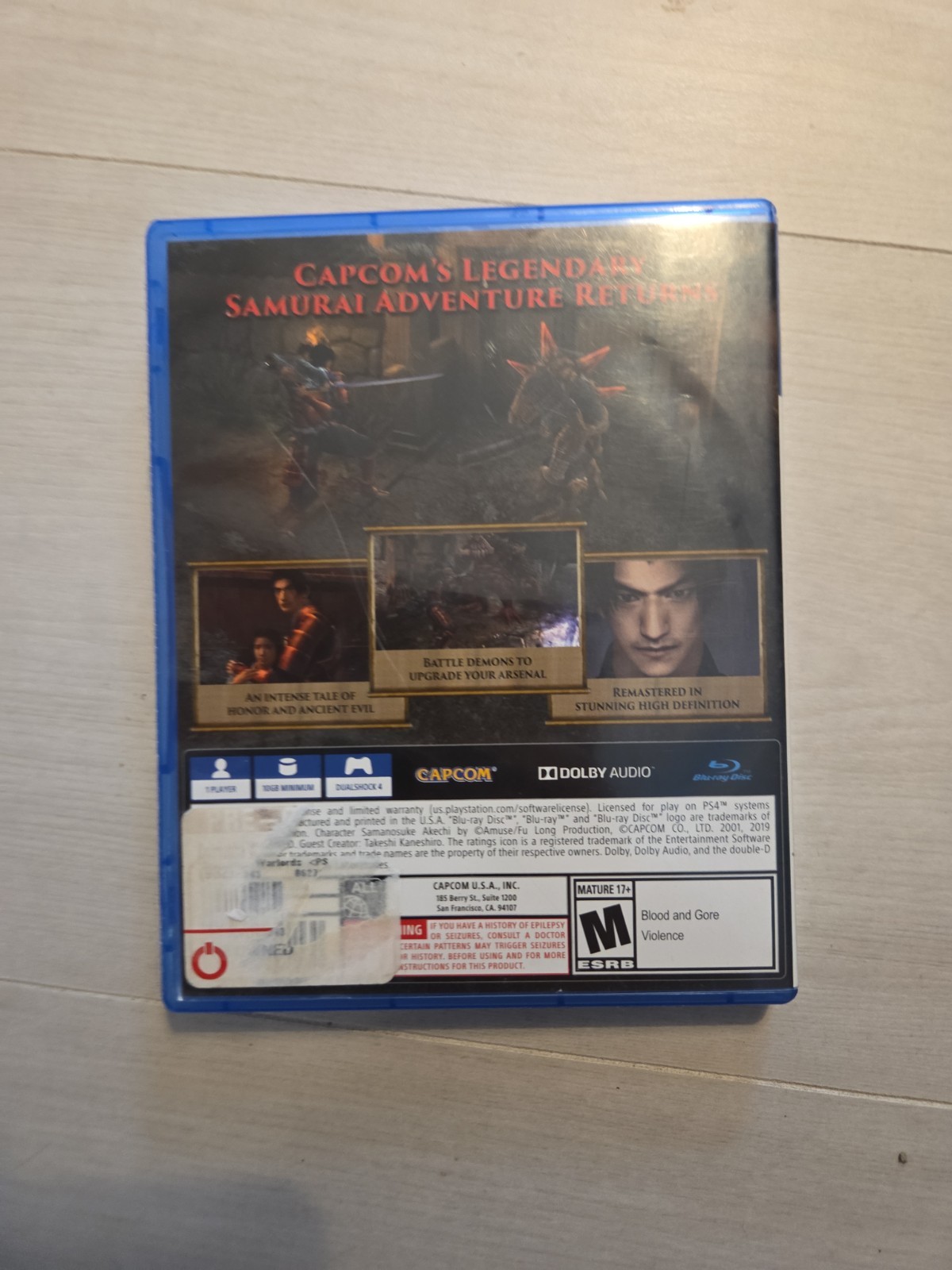 Onimusha: Warlords – Sony PlayStation 4