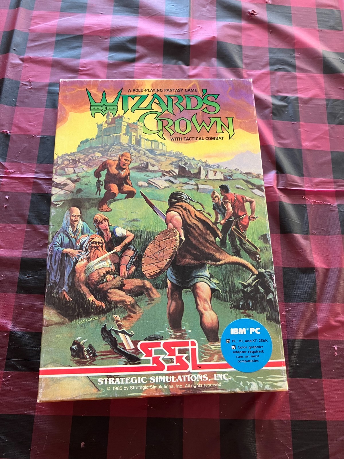Wizards Crown RPG with Tactical Combat by SSI 5.25″ (PC, 1986)