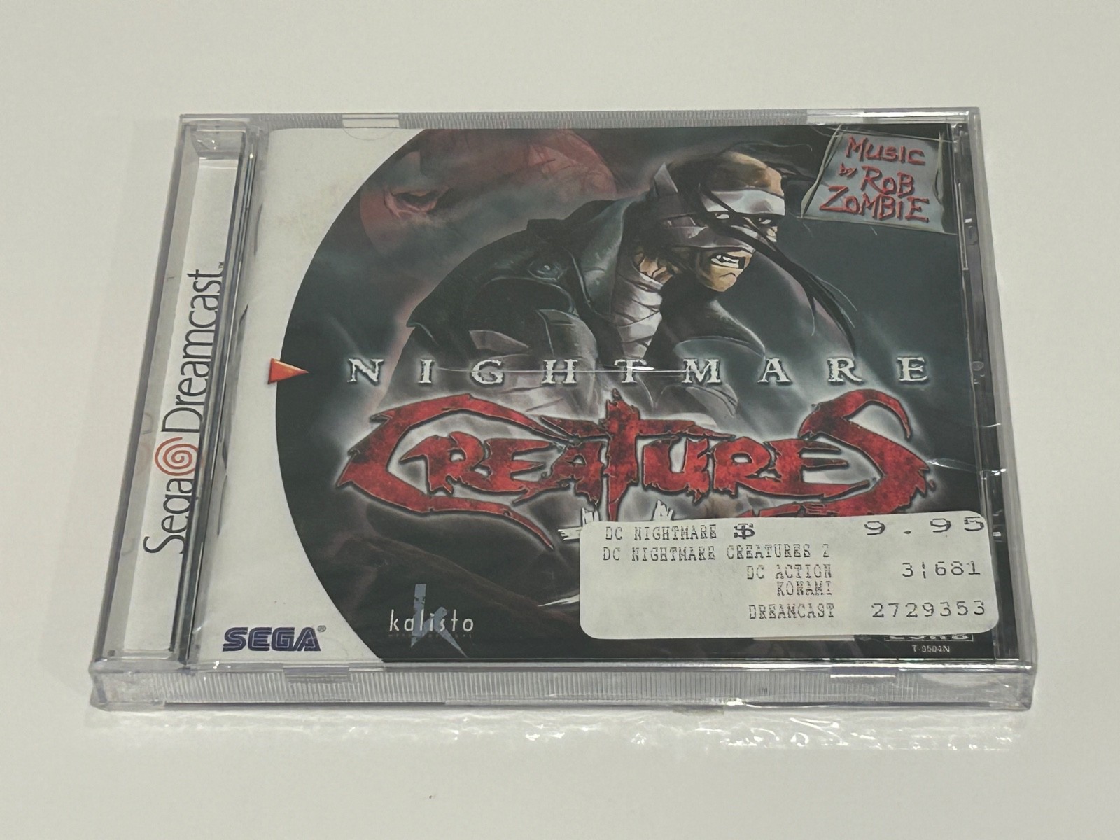 Nightmare Creatures II (Sega Dreamcast, 2000) sealed new (small crack on cover)