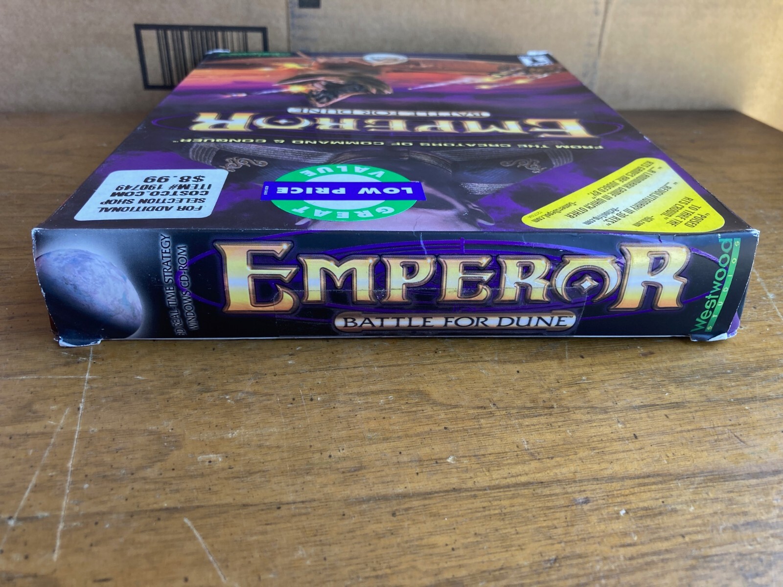 Emperor Battle for Dune PC CD Game Electronic Arts. BIG BOX! New Sealed *READ*