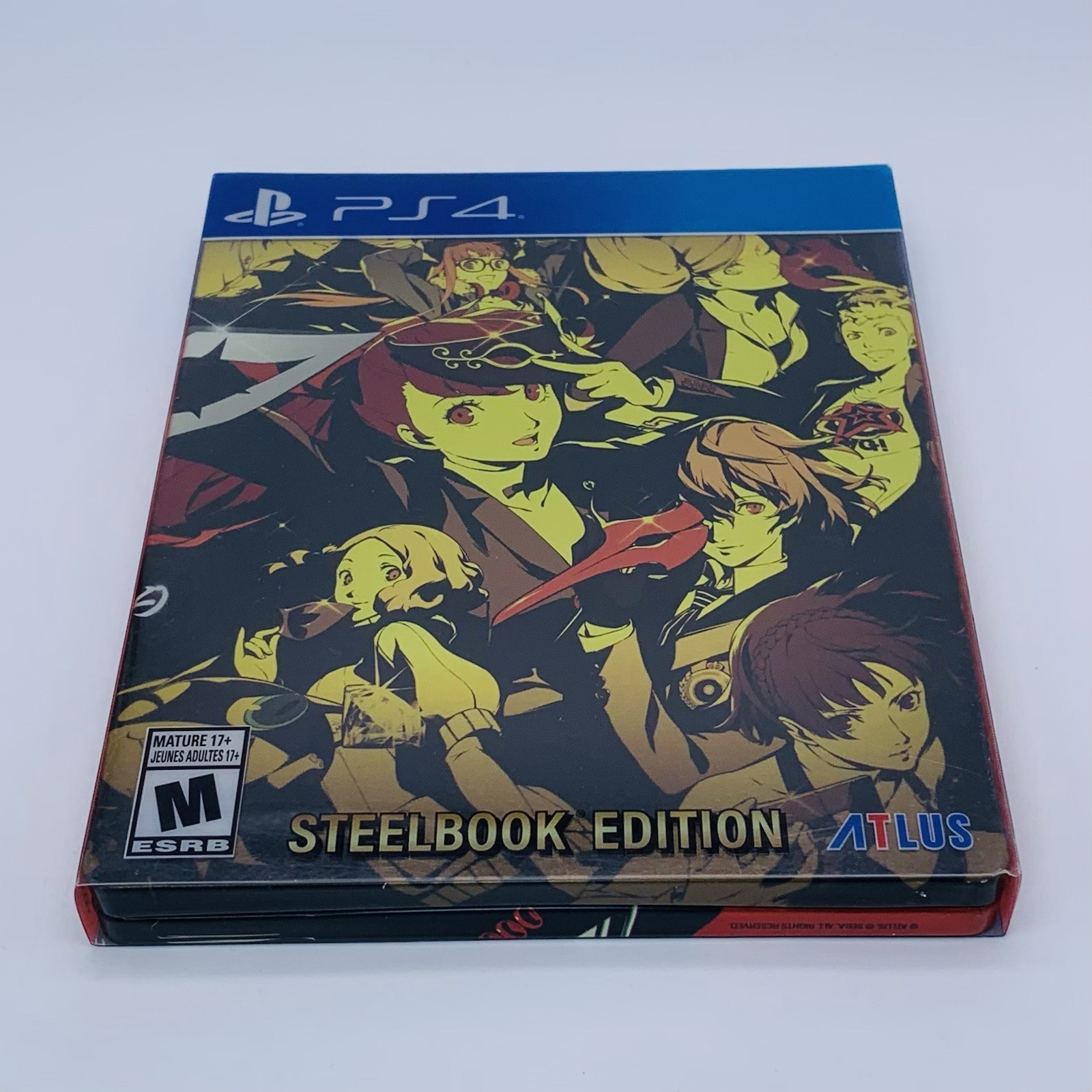 Persona 5 Royal SteelBook Edition PS4, 2020 Slipcover & Insert No Manual Tested