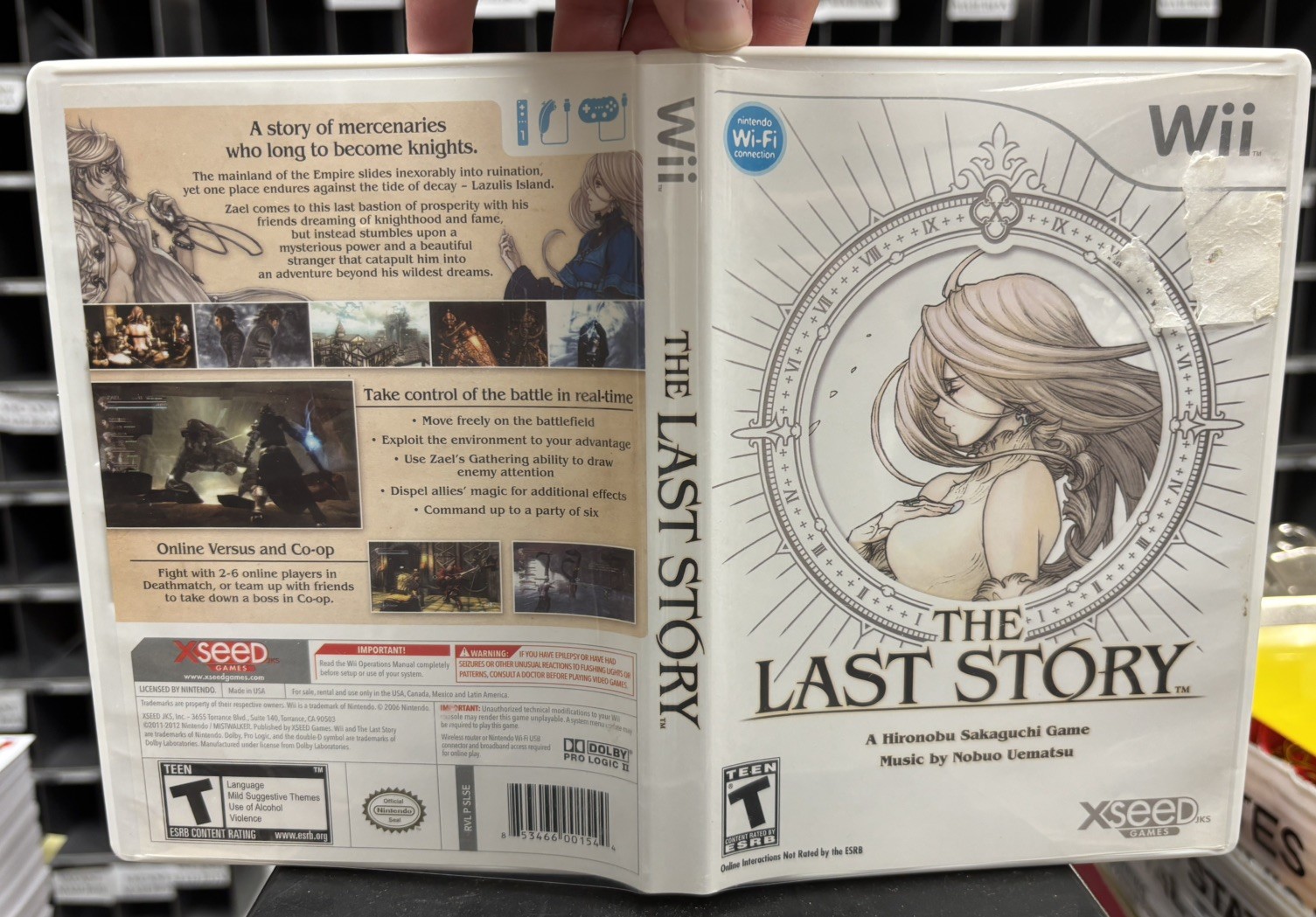 The Last Story Nintendo Wii 2012 CIB Tested + Working