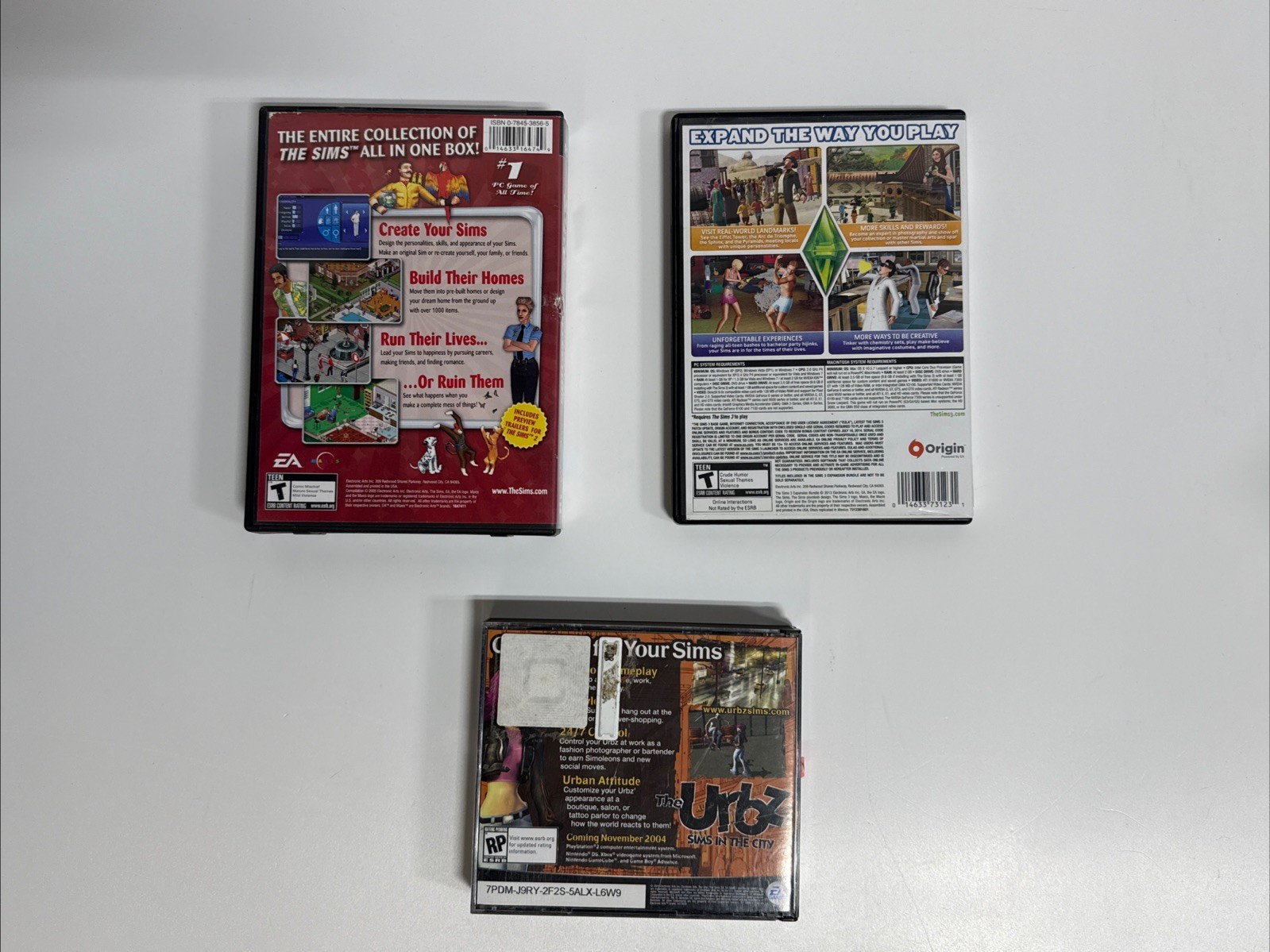 The Sims PC Lot Complete Collection + Sims 3 Expansion Bundle + Sims 2