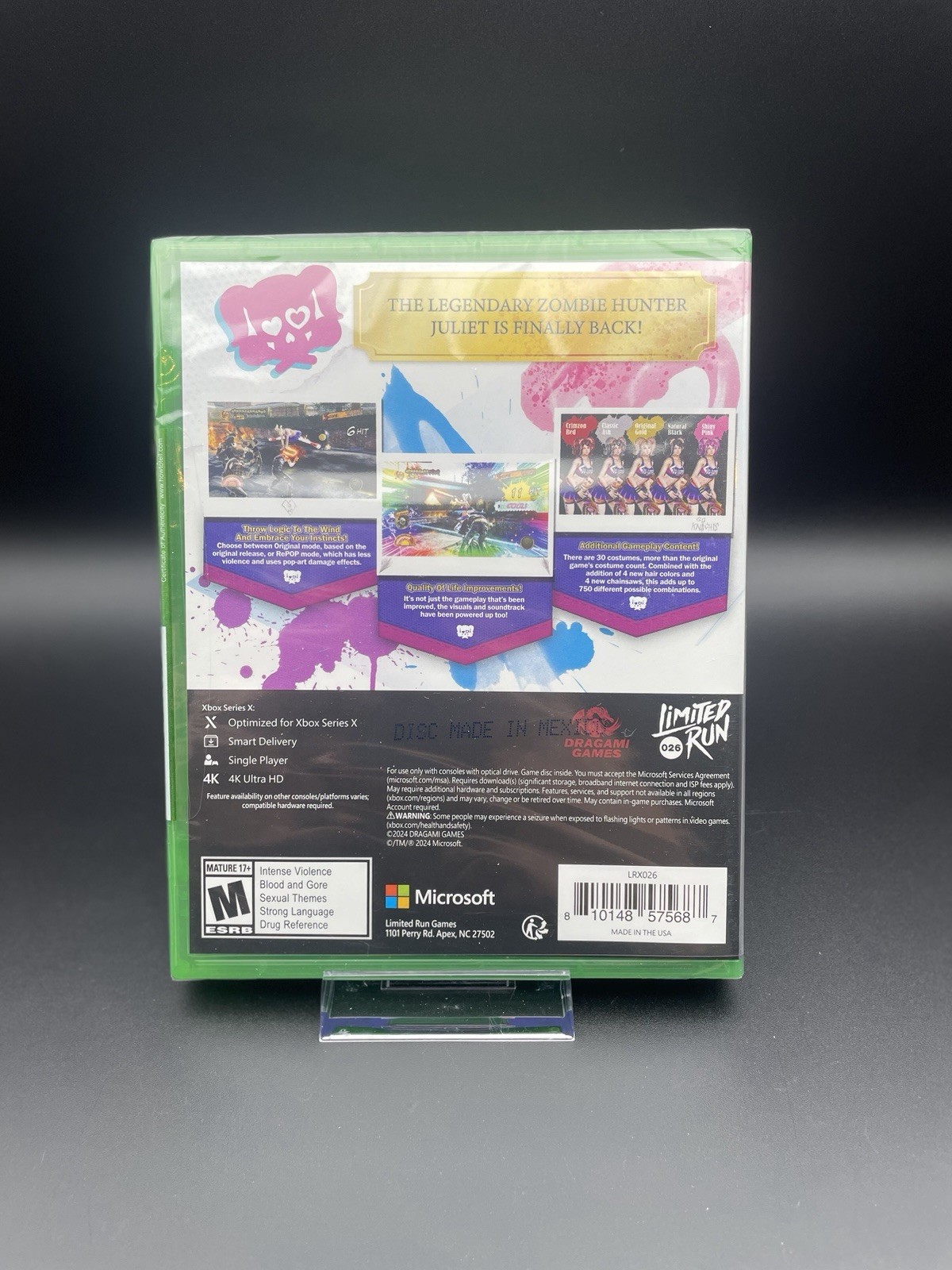 Lollipop Chainsaw RePOP Xbox Series X – Limited Run LRG #026 – BRAND NEW Sealed
