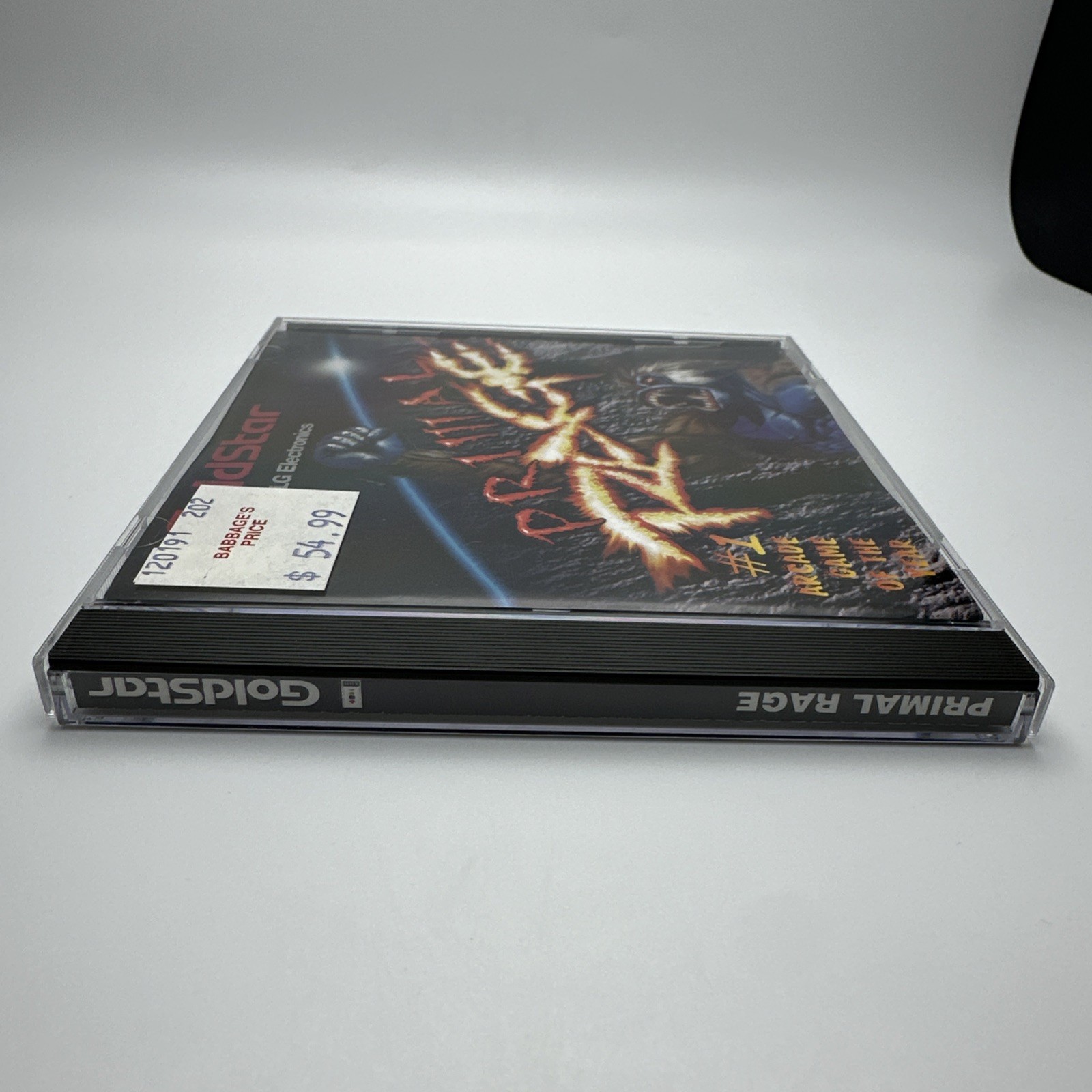 Primal Rage (Panasonic 3DO) In Long Box w/ Game 1995 Tested Cib Complete W Reg