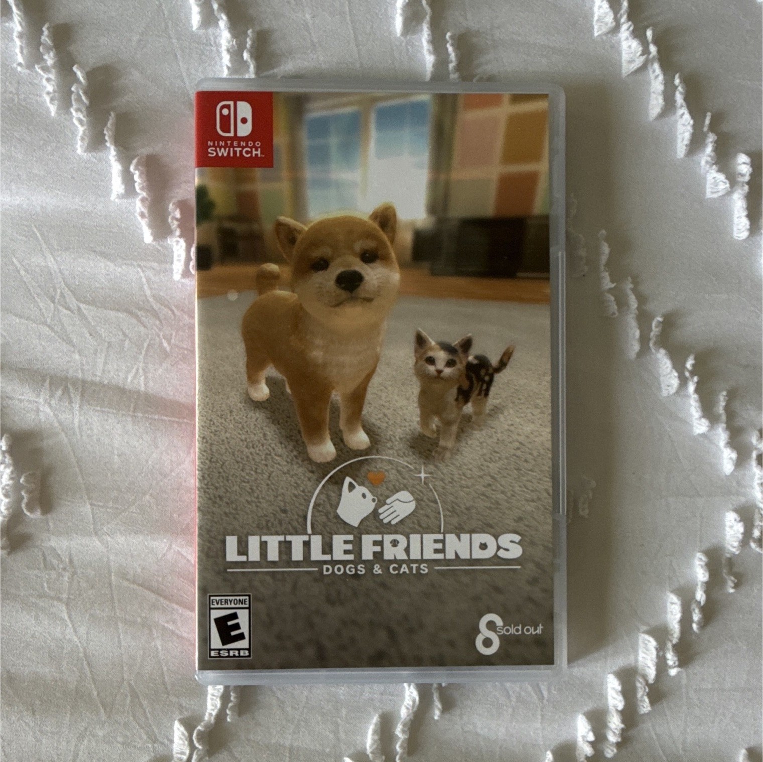 Little Friends: Dogs & Cats Nintendo Switch w/ Case E 2019 Virtual Pet