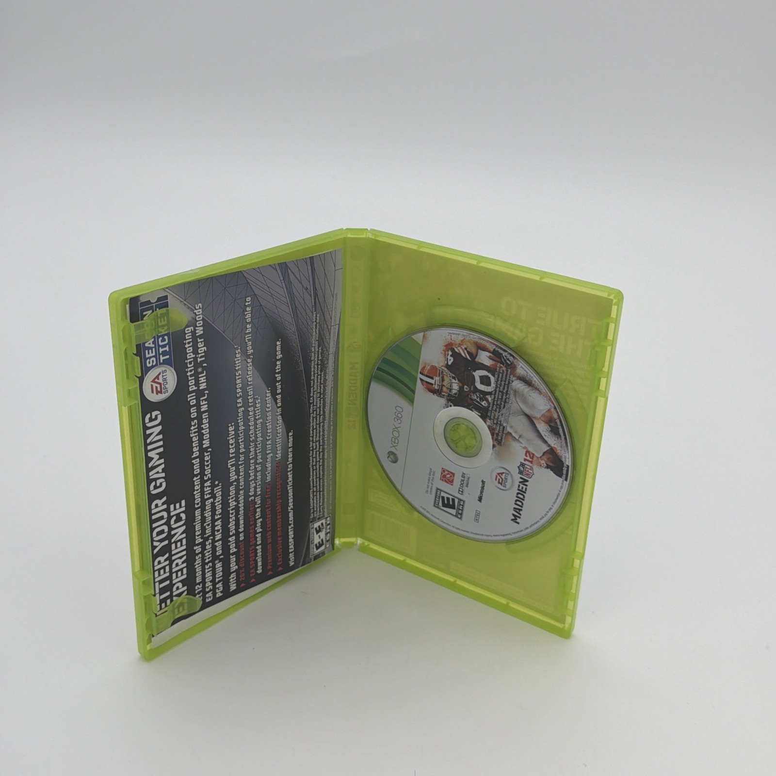 Madden NFL 12 Xbox 360 Complete CIB Tested Clean Free & Fast Shipping EA Sports