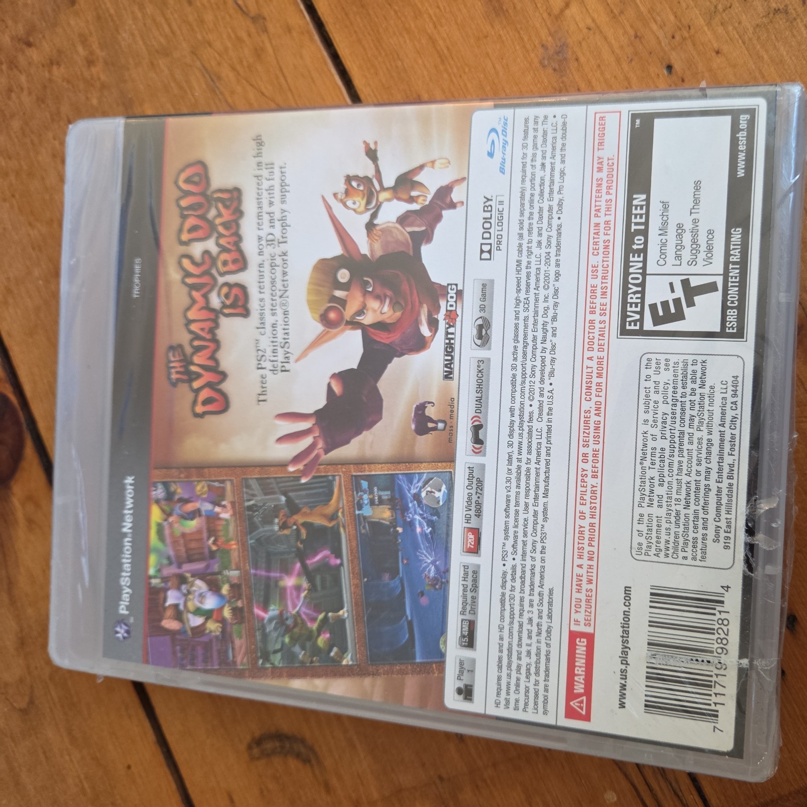 Jak And DaxterCollection (PS3 PlayStation 3, 2012) new sealed