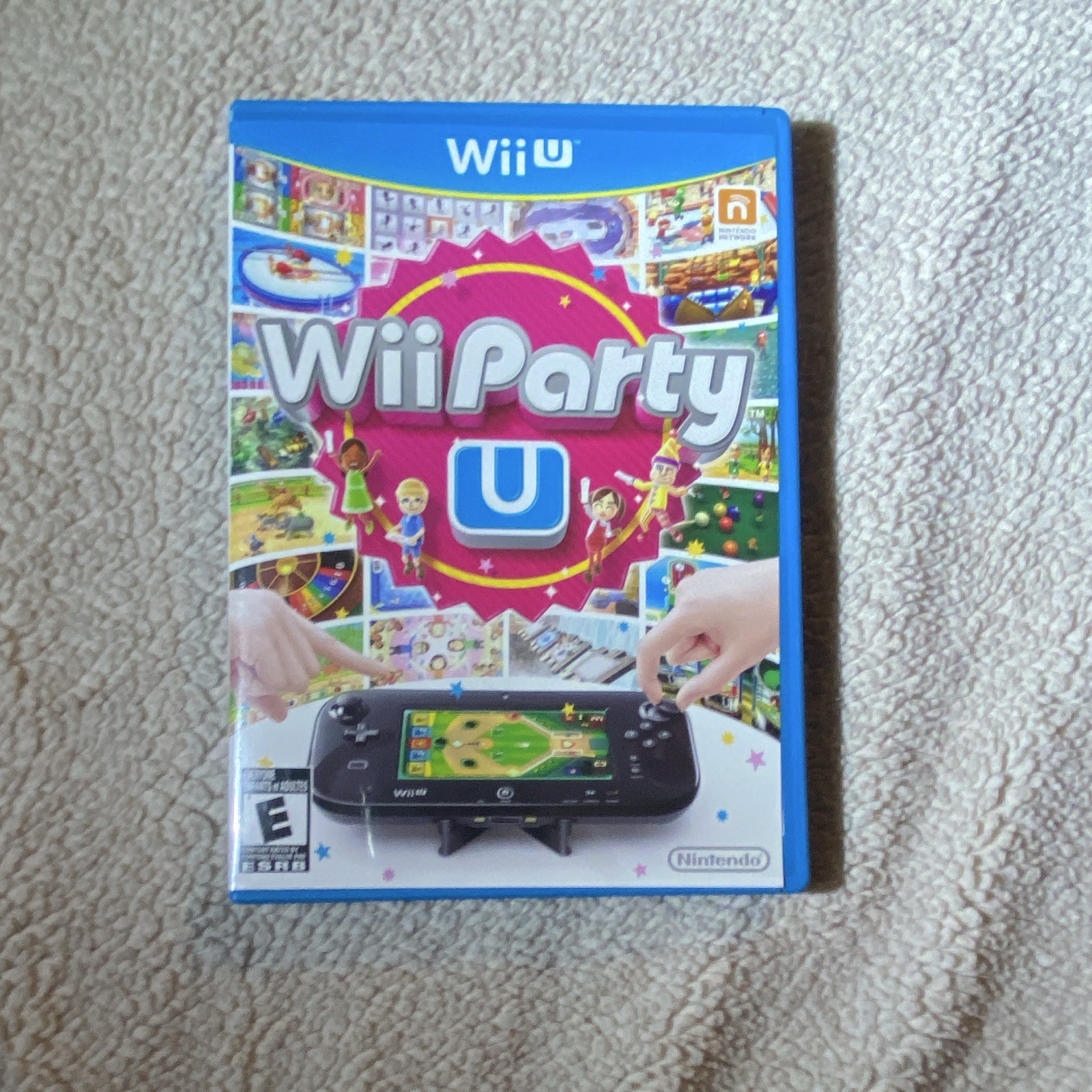 Nintendo Wii Party U Nintendo Wii U E Multiplayer NTSC-U/C Disc & Case 2013