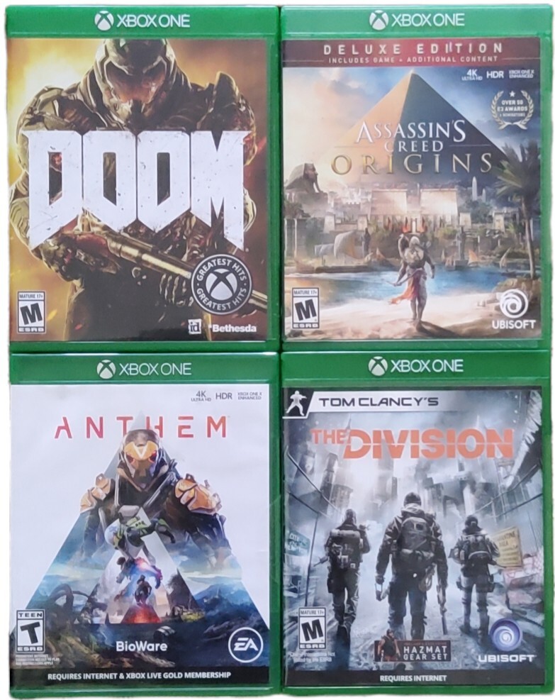 Xbox One Video Games Huge Selection You Choose Up To 50% Off Super Fast Shipping