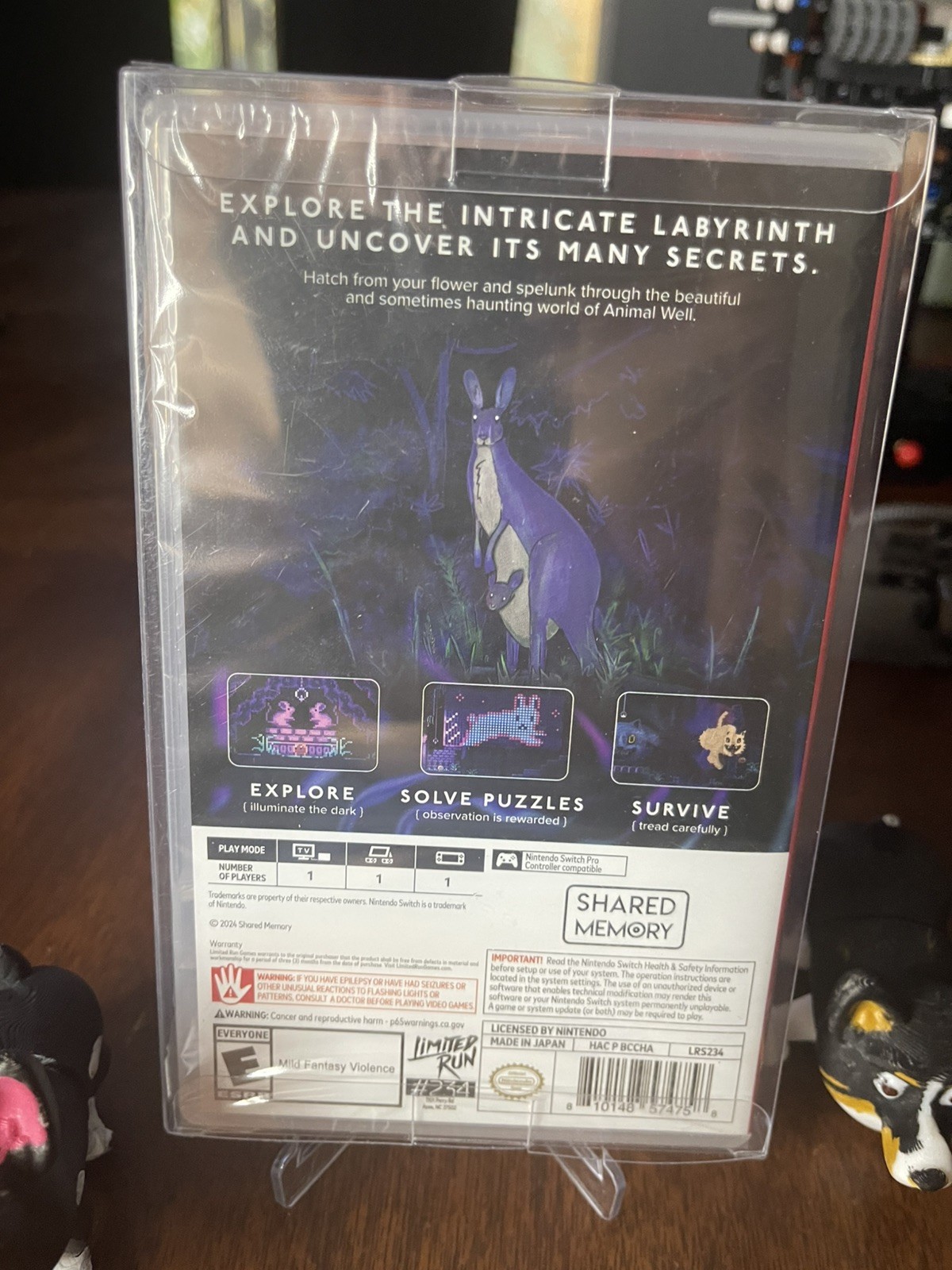 Animal Well (Nintendo Switch) Limited Run Games LRG #234 Complete