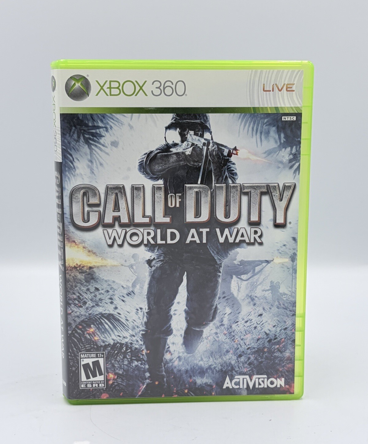Call of Duty World at War Microsoft Xbox 360 Complete CIB