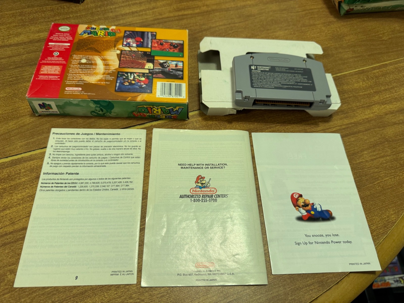 Super Mario 64 (Nintendo 64) N64 CIB complete video game beautiful condition VG+