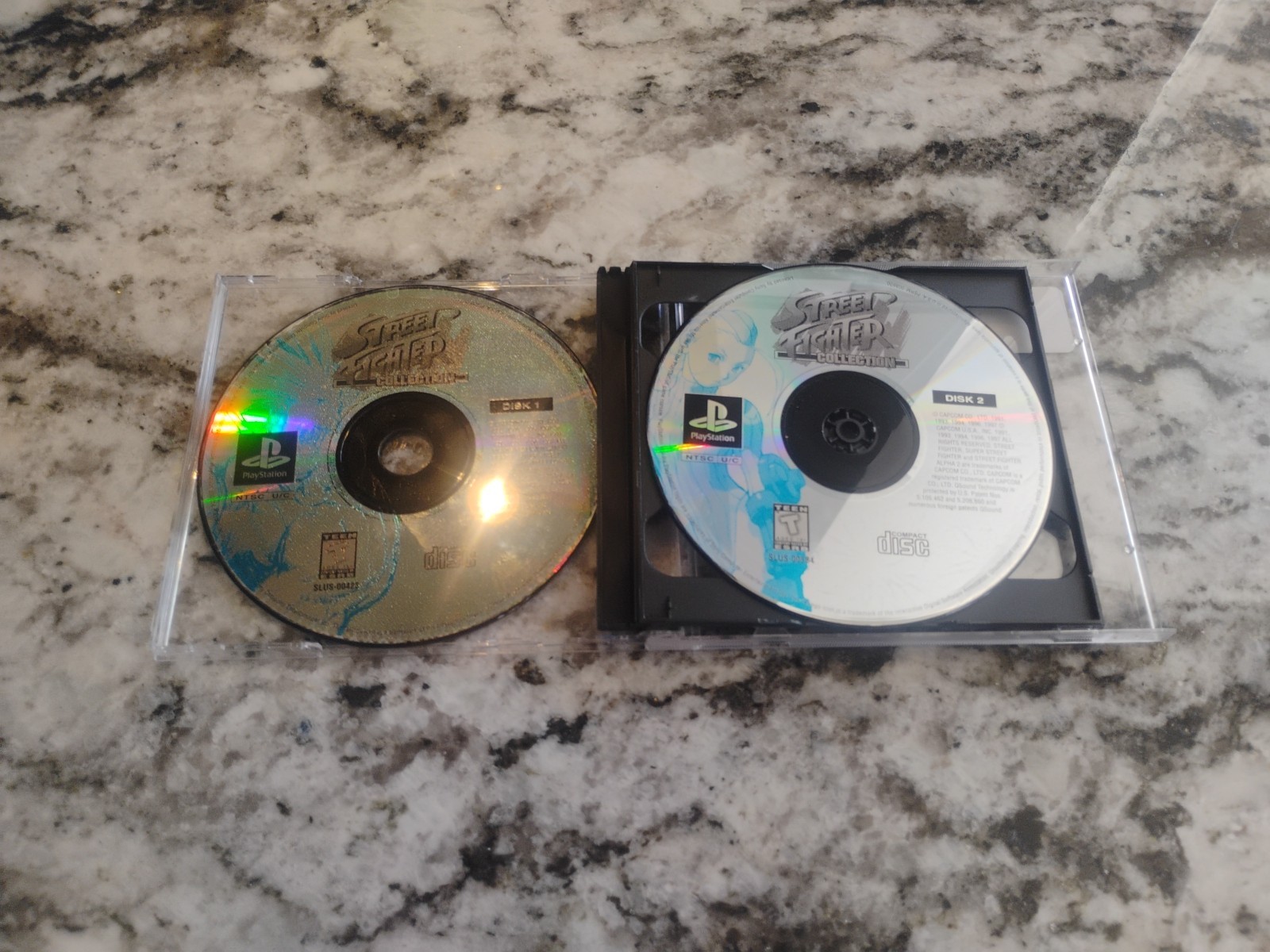 Street Fighter Collection – PS1 – Tested And Working