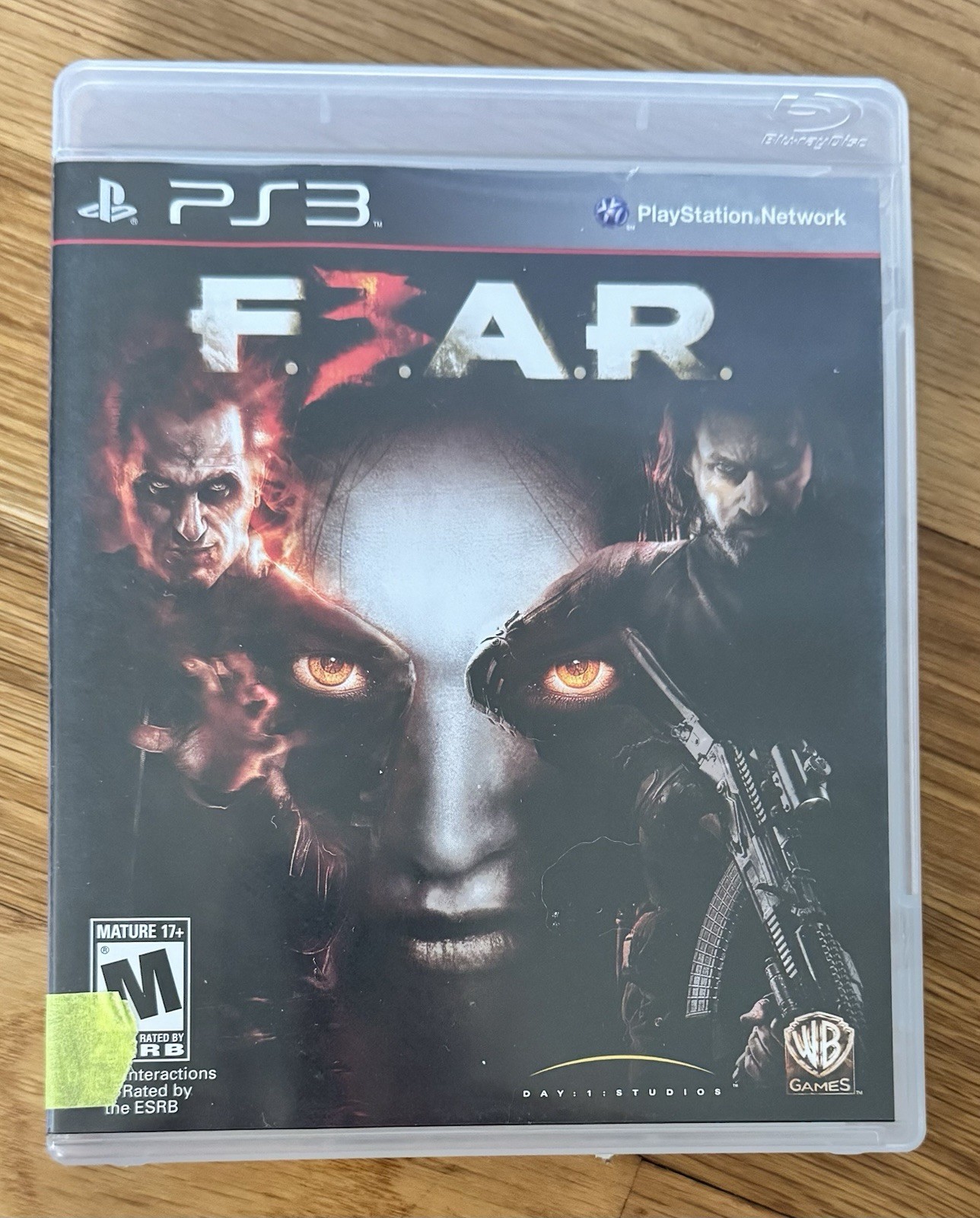 F.E.A.R. 3 (Sony PlayStation 3, PS3) FEAR CIB Complete Game w/ Manual- Tested