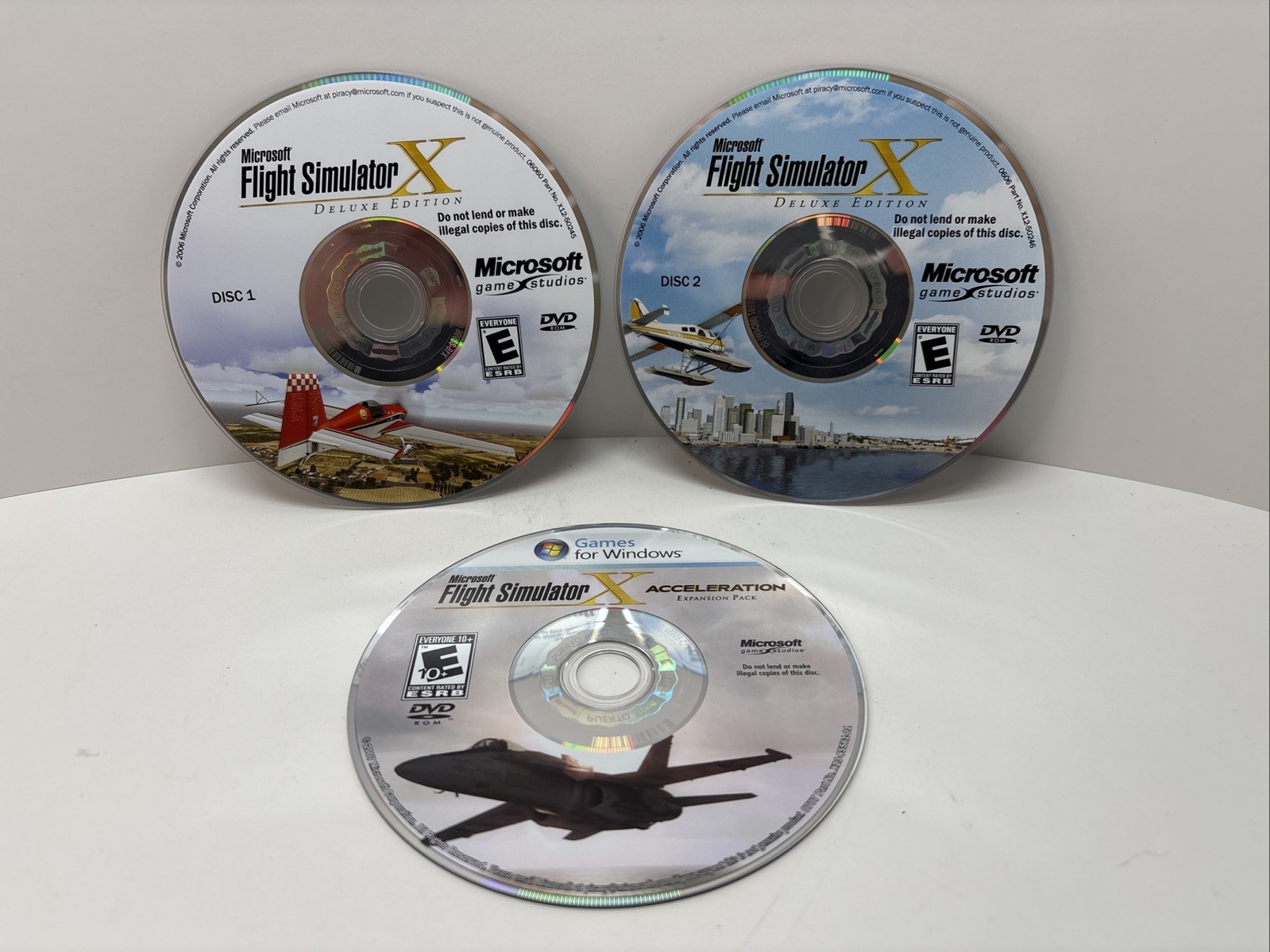 Microsoft Flight Simulator X Gold Edition PC Windows w/Acceleration Expansion