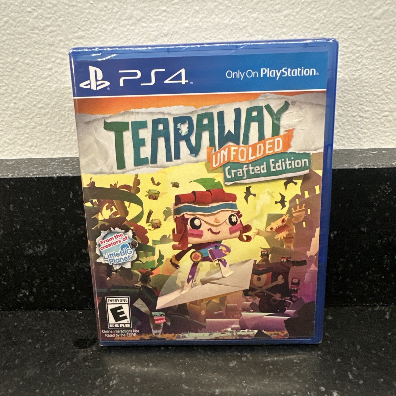 Tearaway Unfolded: Crafted Edition (Sony PlayStation 4, 2015) Brand New Sealed
