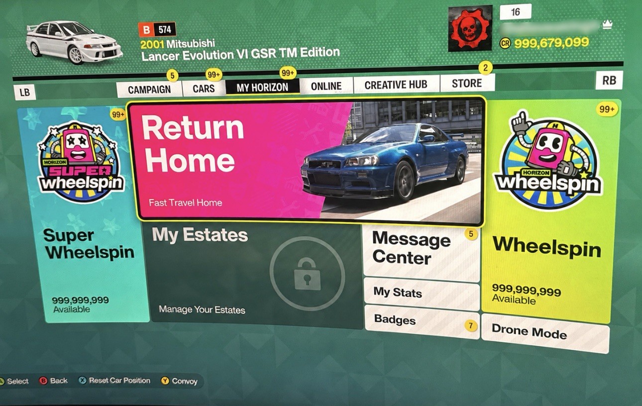 Forza Horizon 6 Max 💰 | All 🏎️ | Max 🎰 | Xbox Series