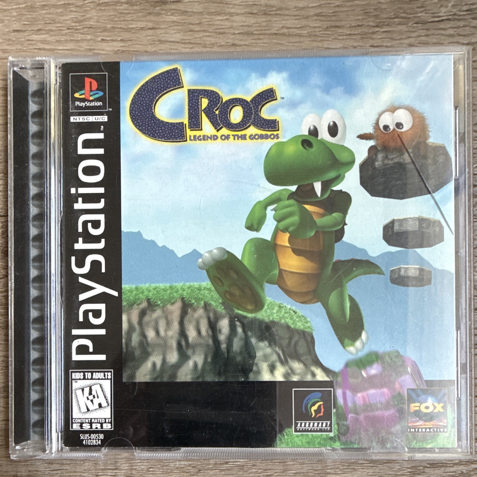 Croc: Legend of the Gobbos Sony PlayStation 1 NTSC-U/C KA 1 Player Memory