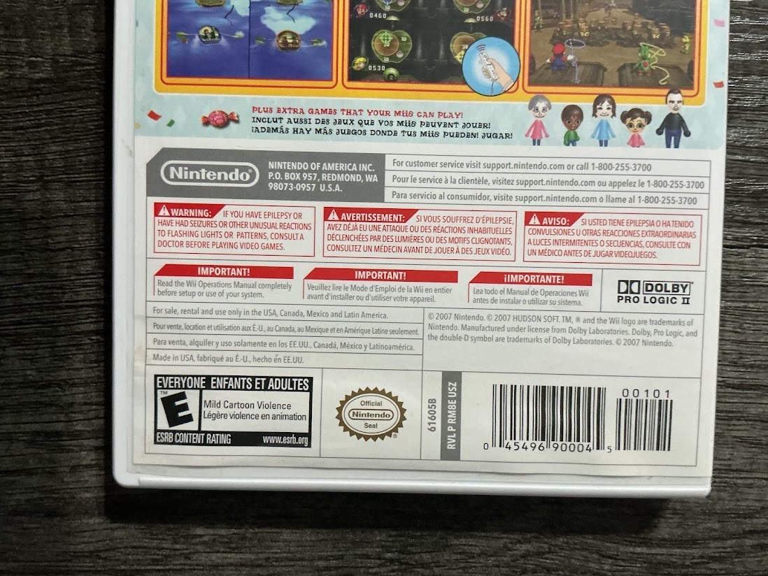 Mario Party 8 (Nintendo Wii, 2007) CIB Complete in Box Tested & Working!